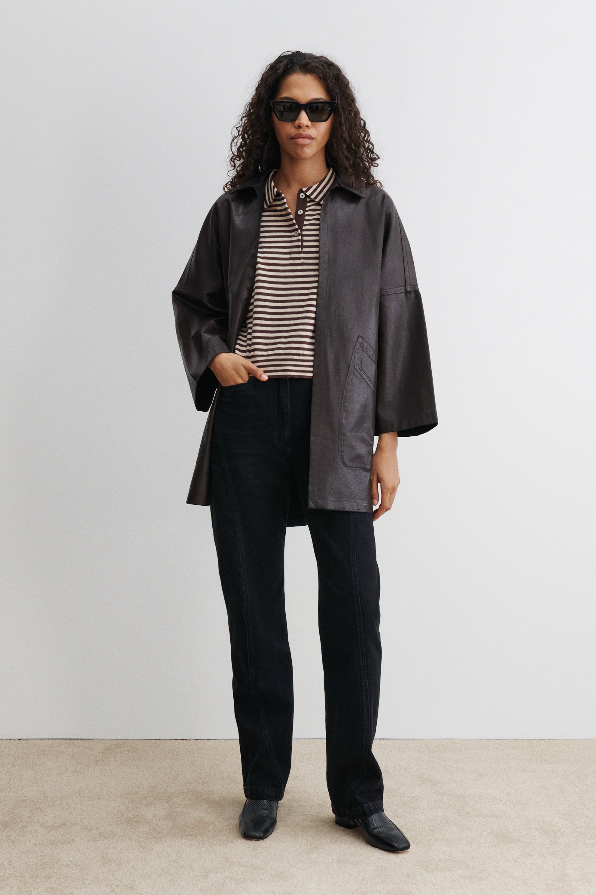 伝説の老舗 90s SULKA Wool Coat 検 ARNYS COMORI Husk Coat