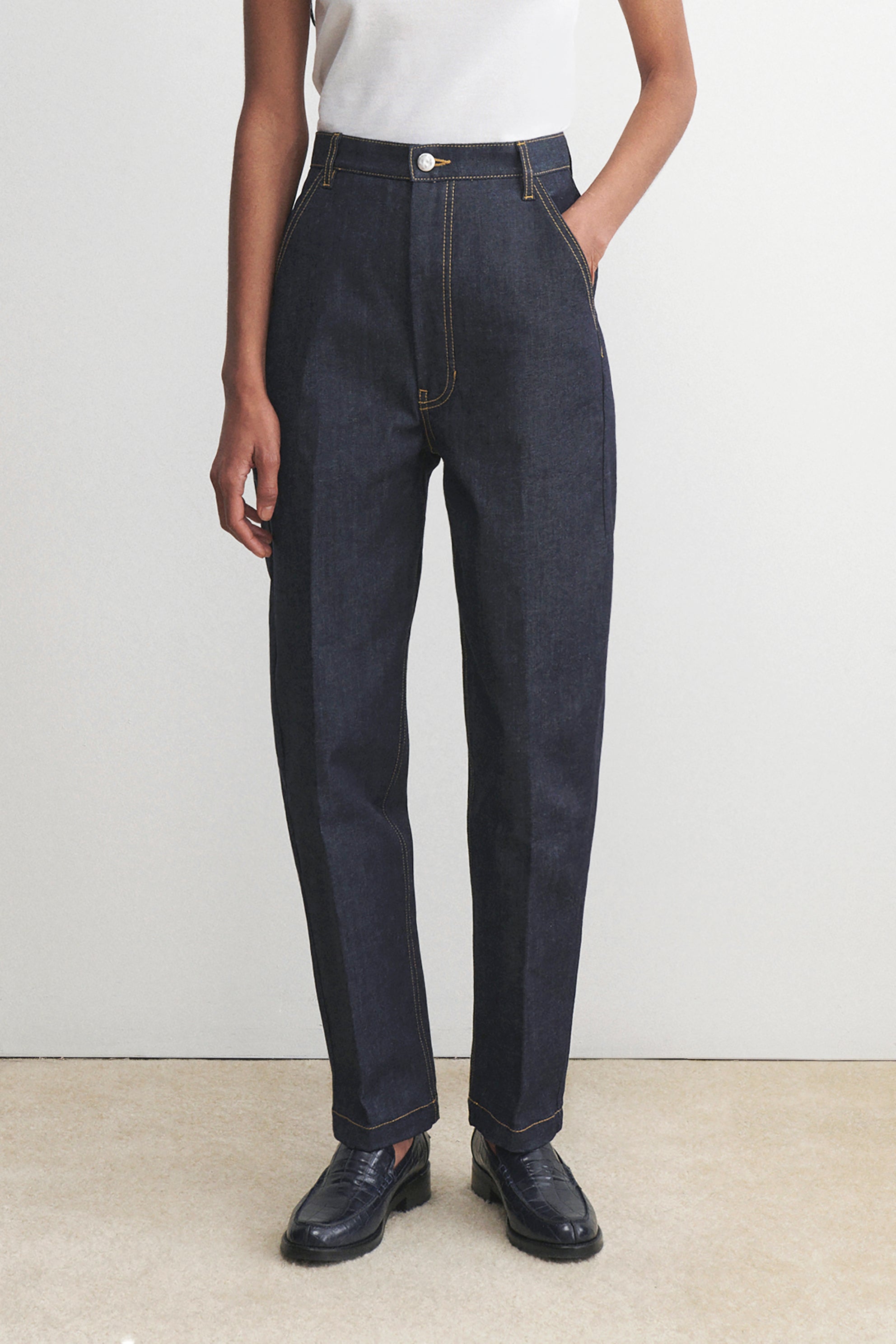 Pseudo Pant-DENIM-Rachel Comey