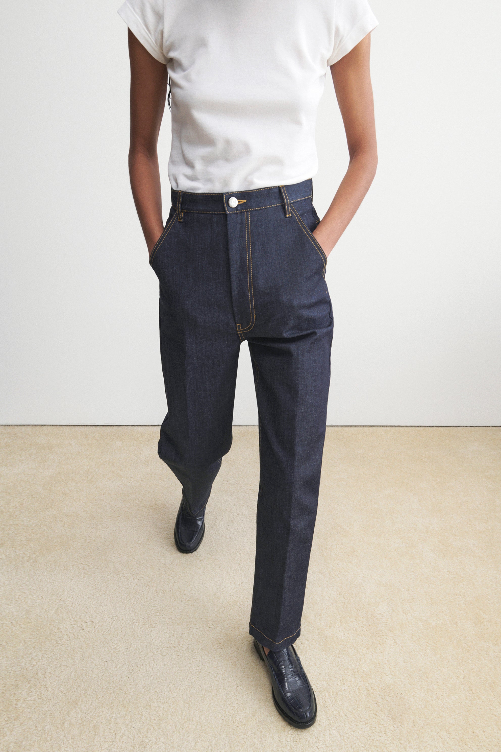 Pseudo Pant-DENIM-Rachel Comey