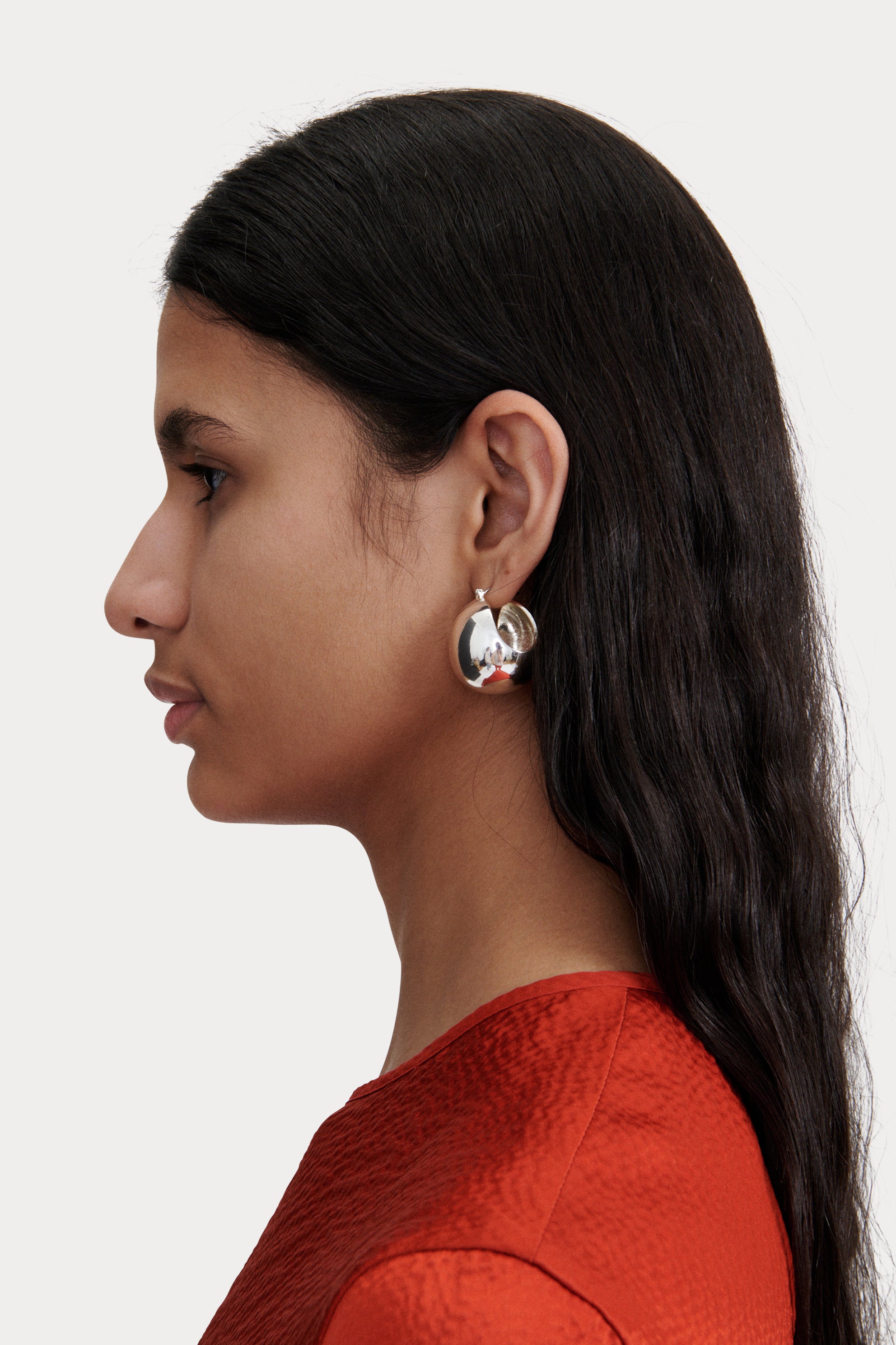 Large Keel Hoop-EARRINGS-Rachel Comey