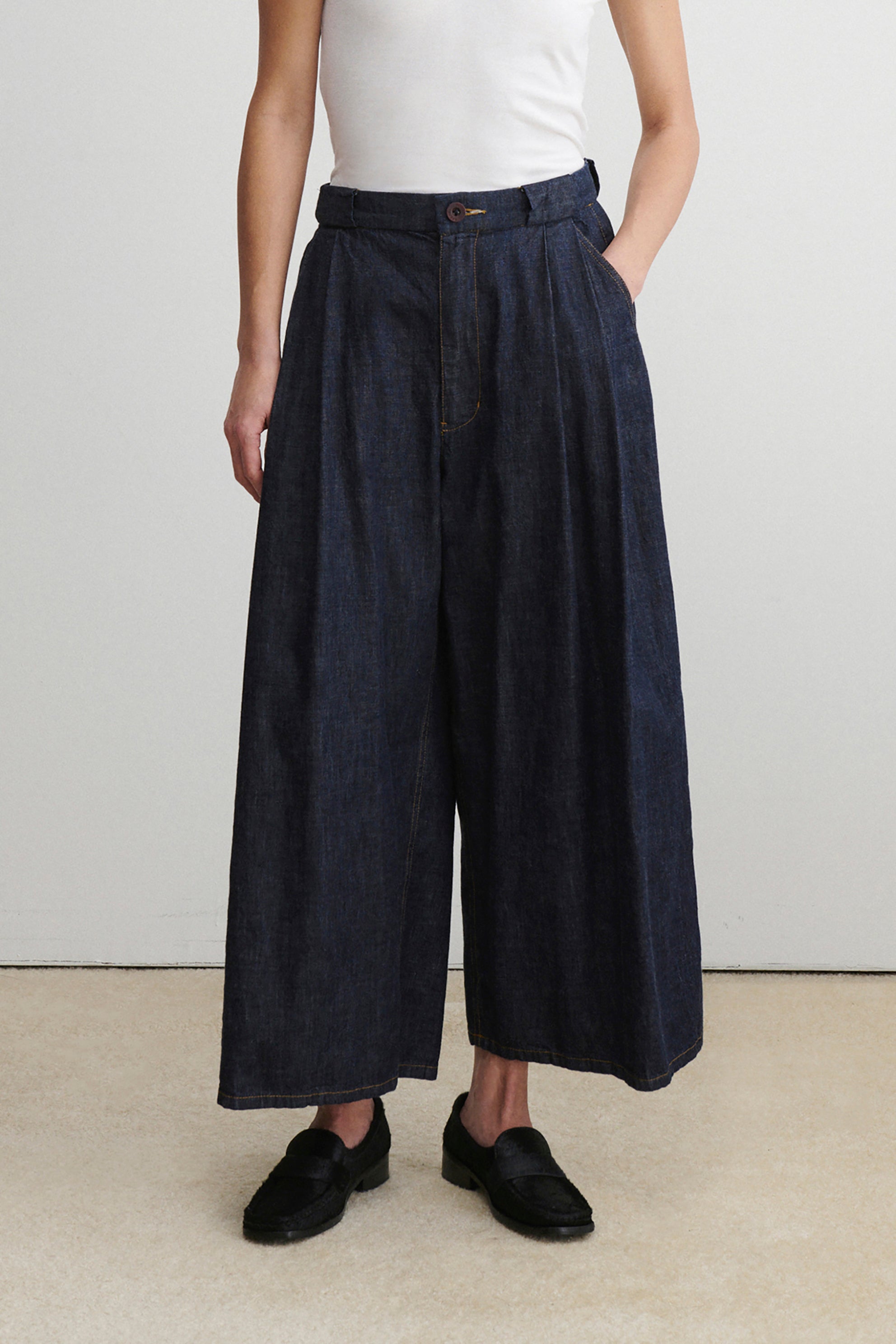 Wolcott Pant-DENIM-Rachel Comey