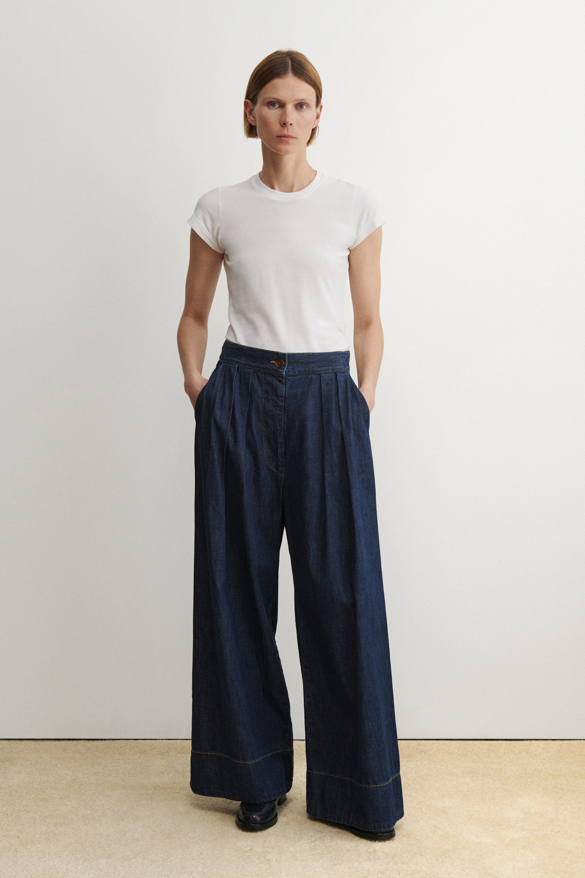 Coxsone Pant-DENIM-Rachel Comey