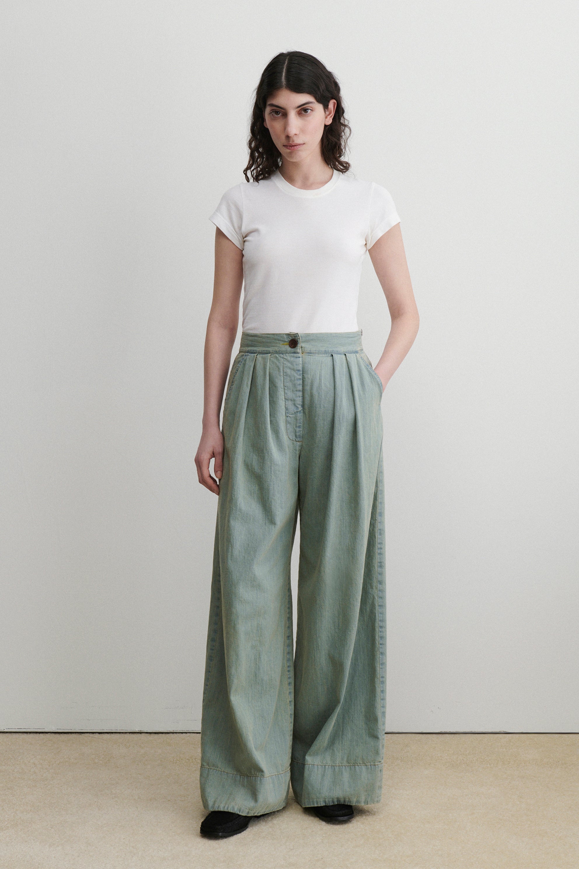 Coxsone Pant-DENIM-Rachel Comey