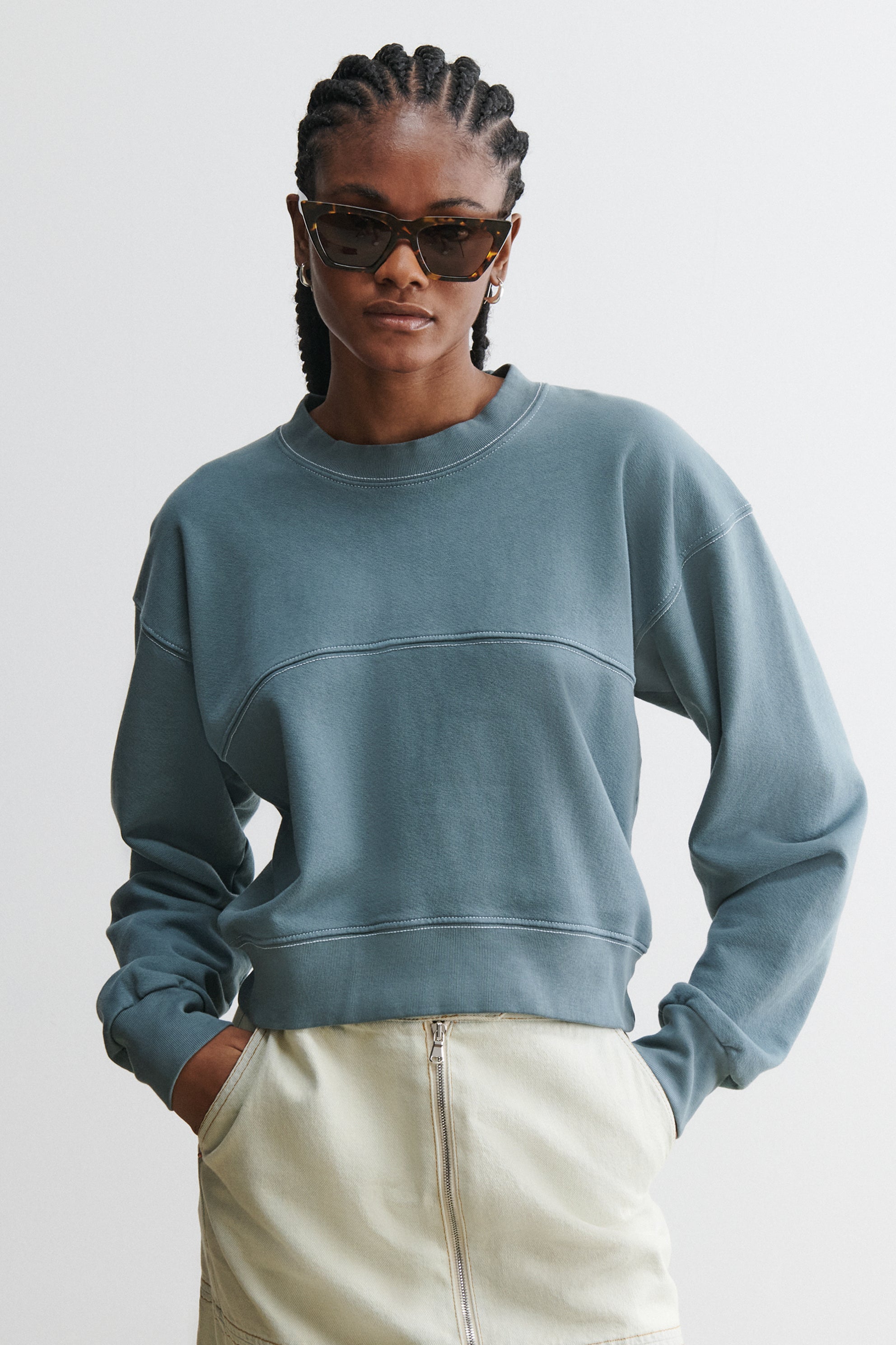 Marin Sweatshirt-SWEATSHIRTS-Rachel Comey