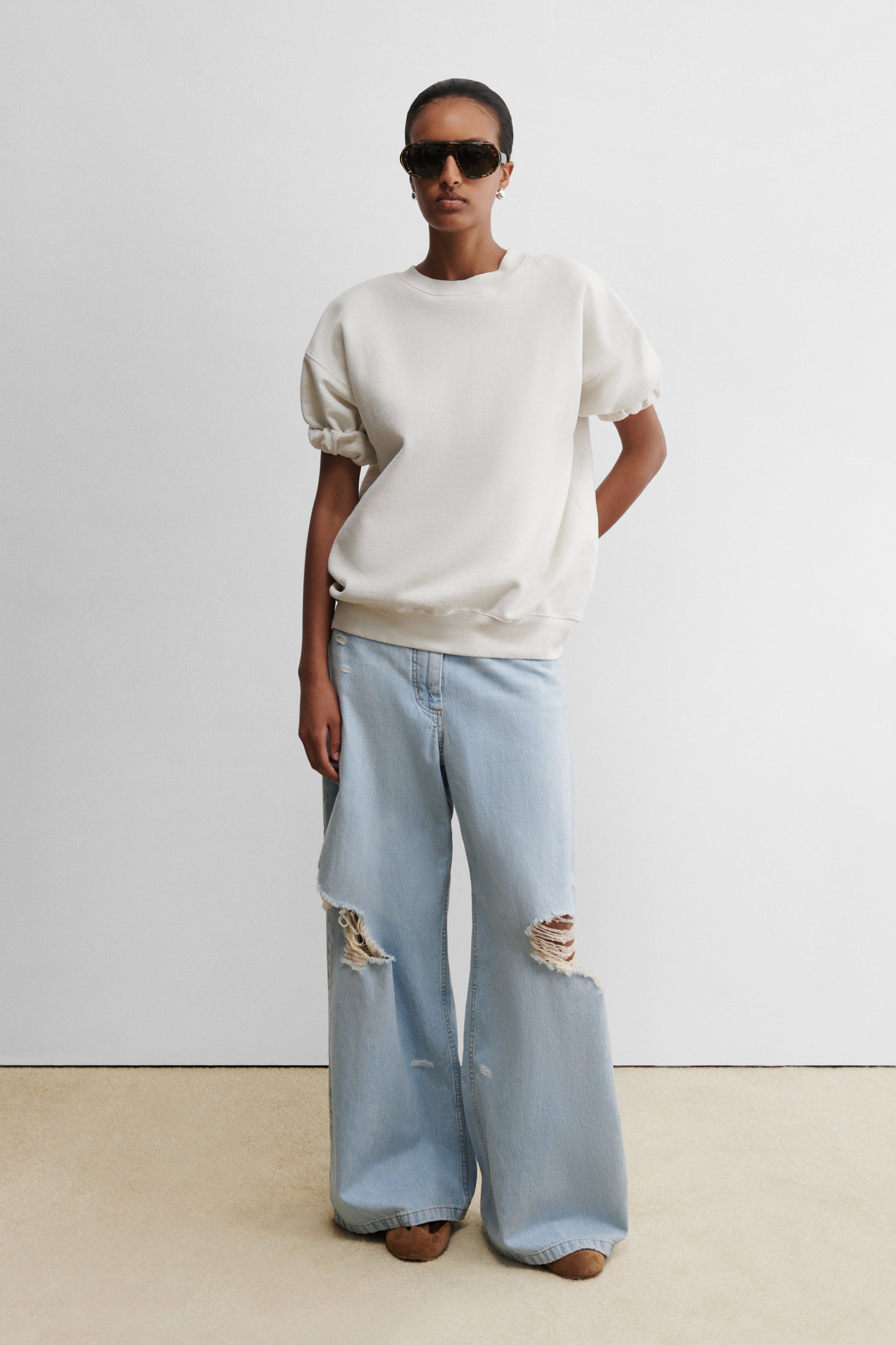 Stanza Sweatshirt-SWEATSHIRTS-Rachel Comey