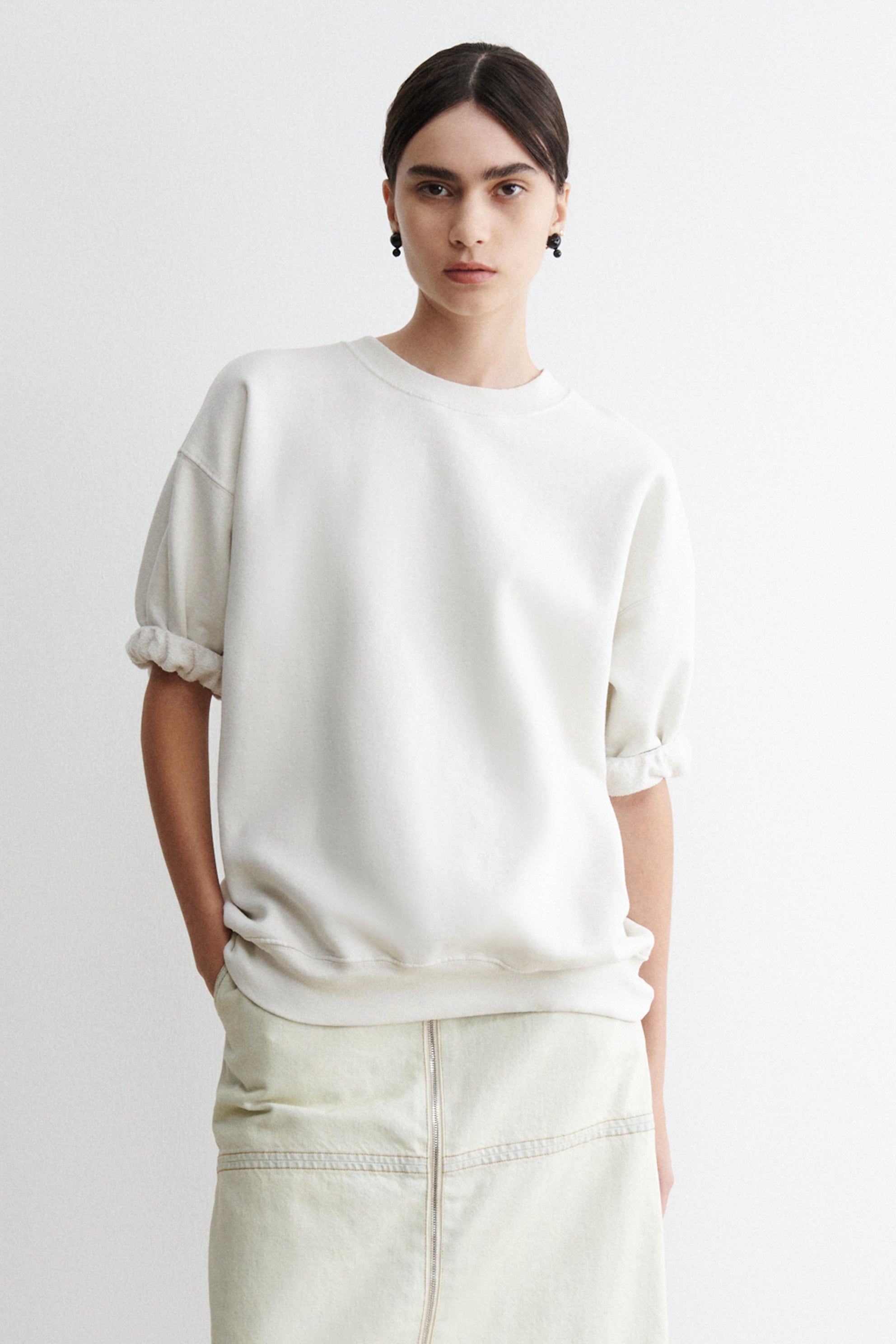 Stanza Sweatshirt-SWEATSHIRTS-Rachel Comey