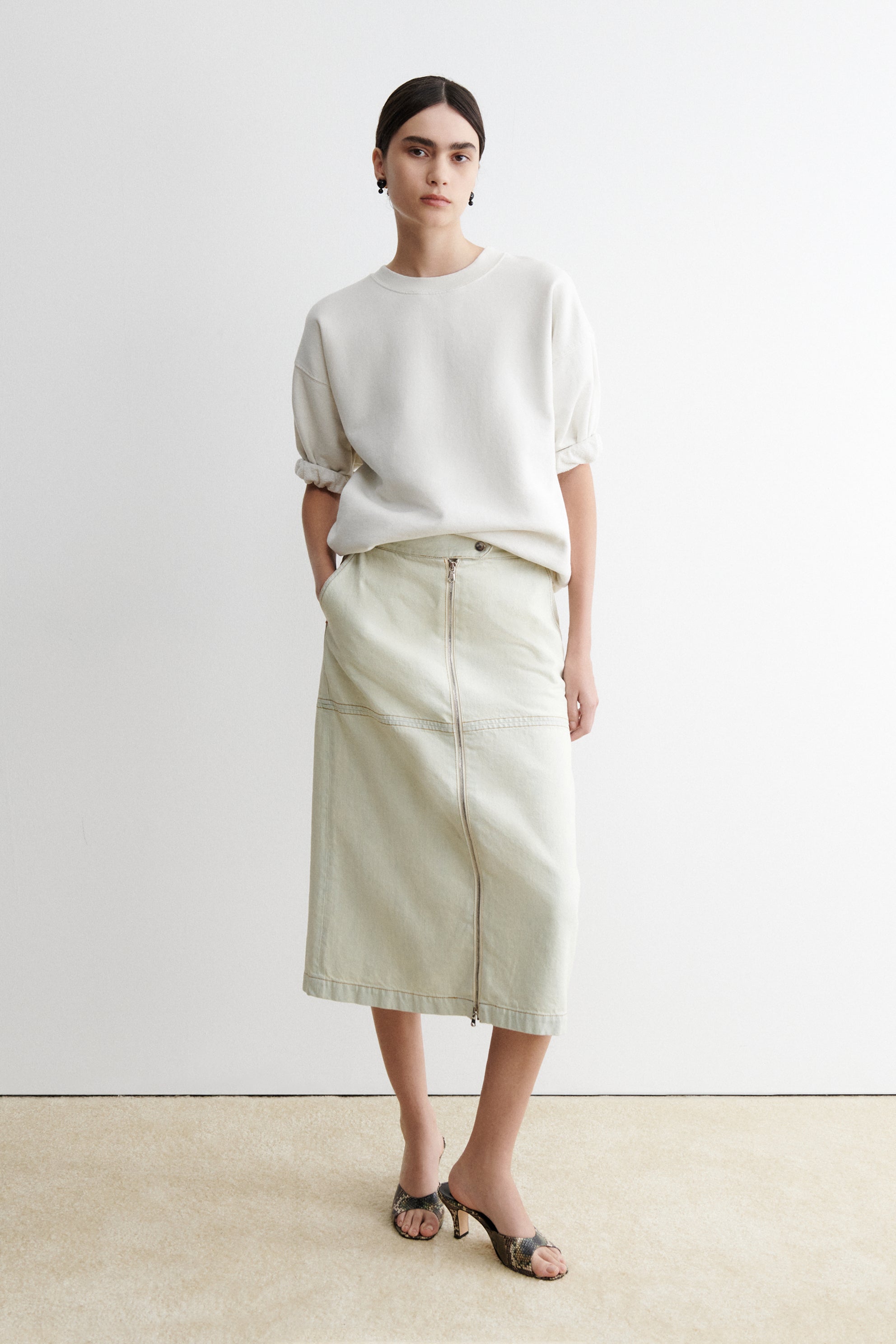 Stanza Sweatshirt-SWEATSHIRTS-Rachel Comey