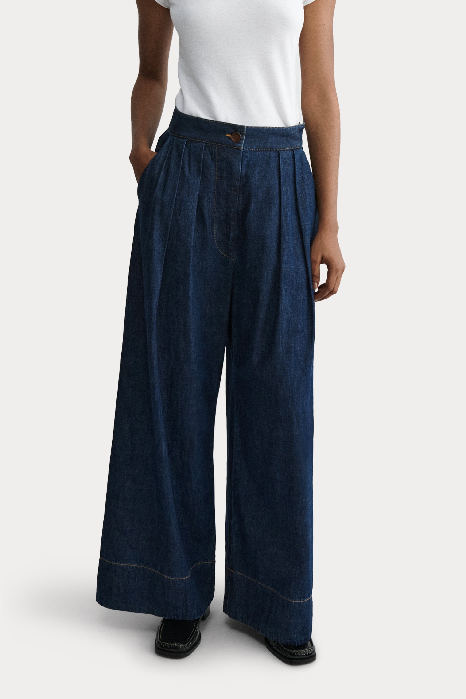 Coxsone Pant-DENIM-Rachel Comey