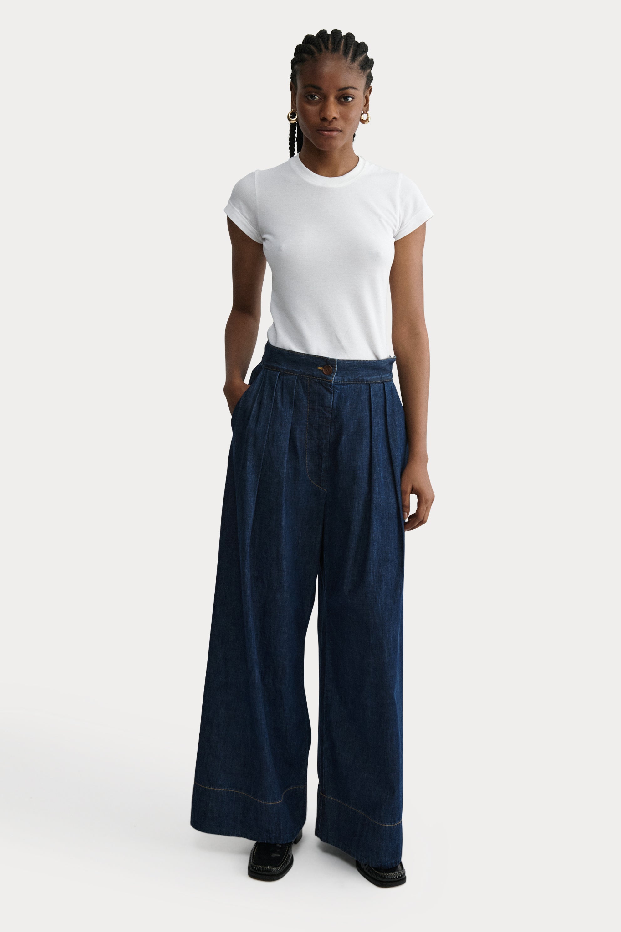 Coxsone Pant-DENIM-Rachel Comey