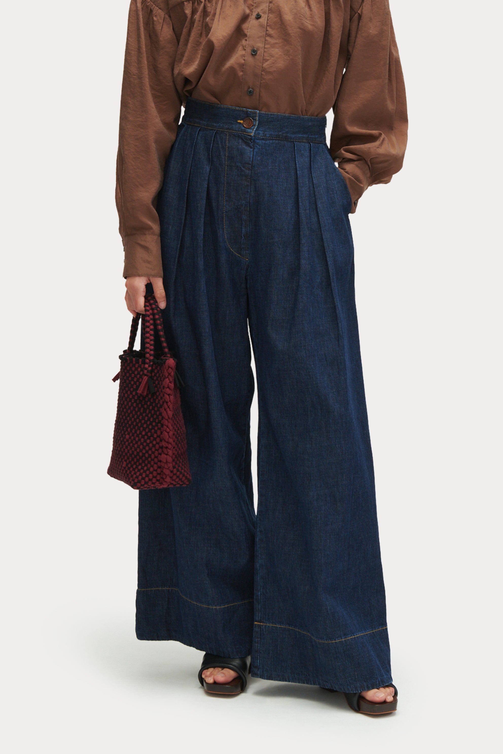 Coxsone Pant-DENIM-Rachel Comey