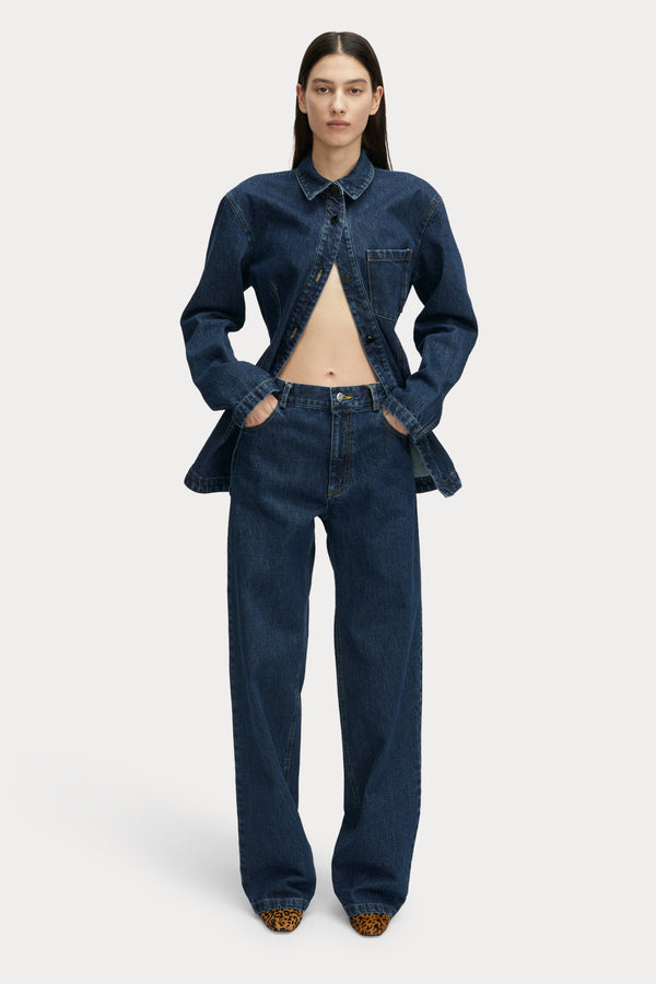 Larm Pant-DENIM-Rachel Comey