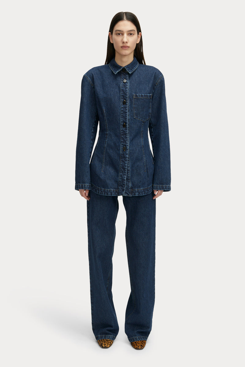 Larm Pant-DENIM-Rachel Comey