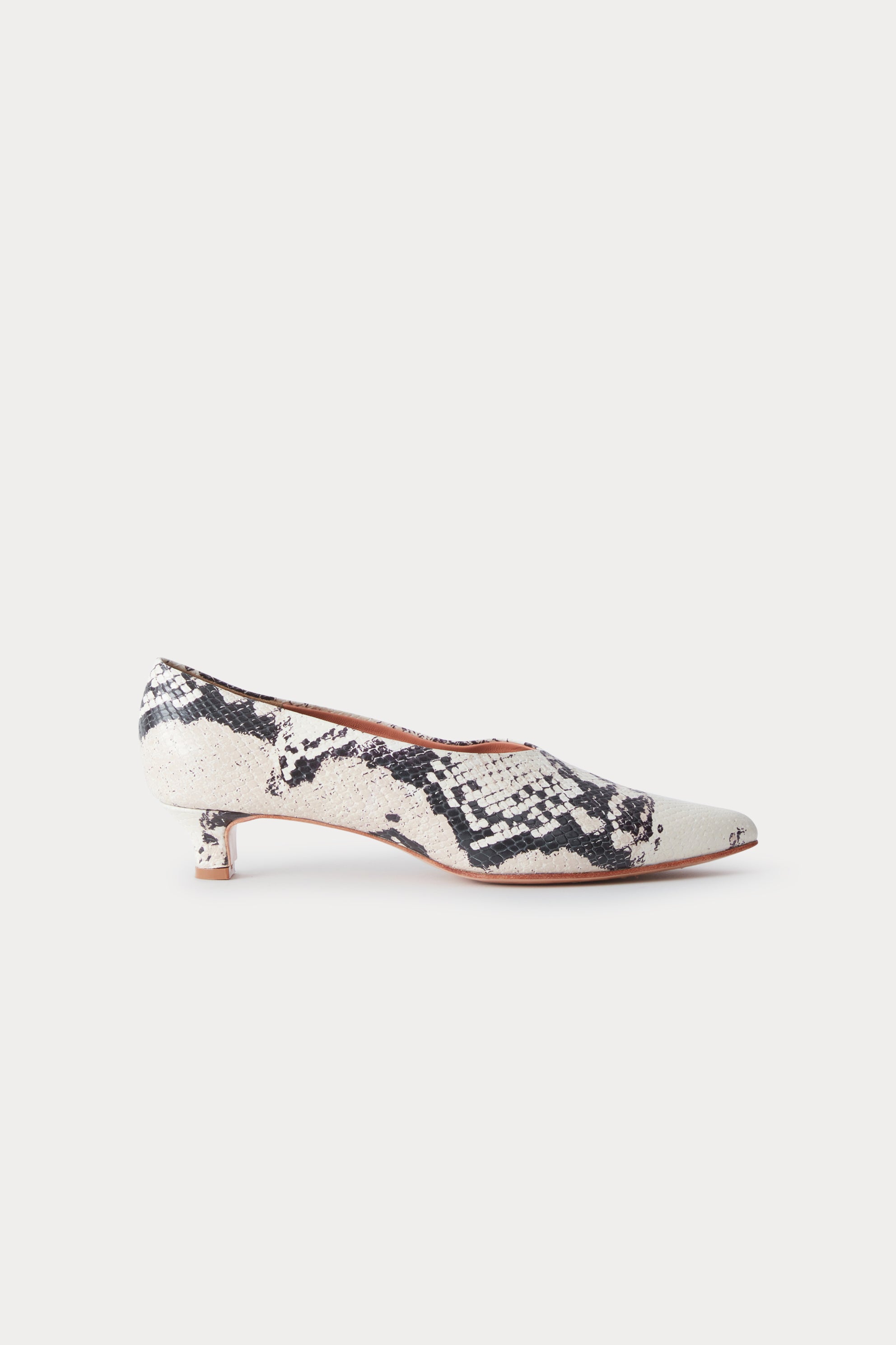 Clemmie Kitten Heel (Solid)-HEEL-Rachel Comey