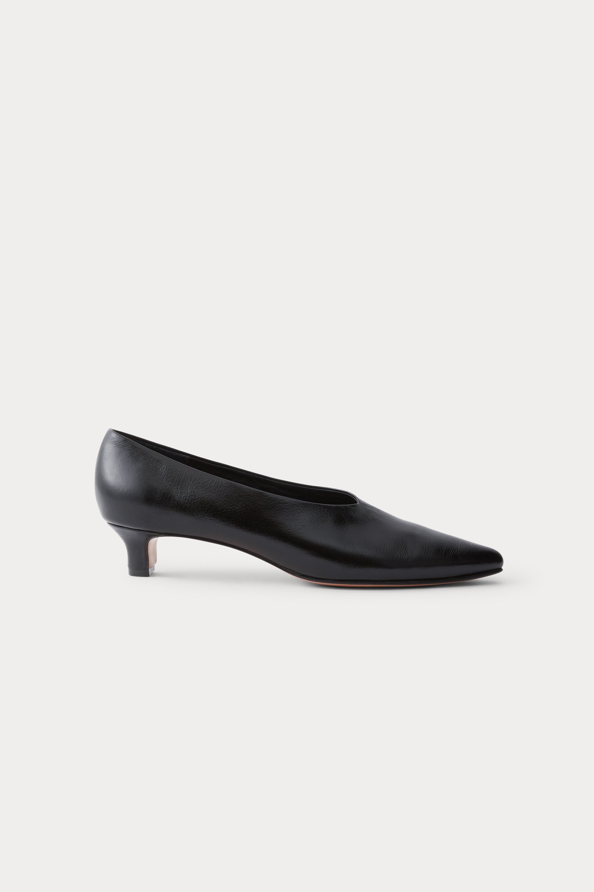 Clemmie Kitten Heel (Solid)-HEEL-Rachel Comey