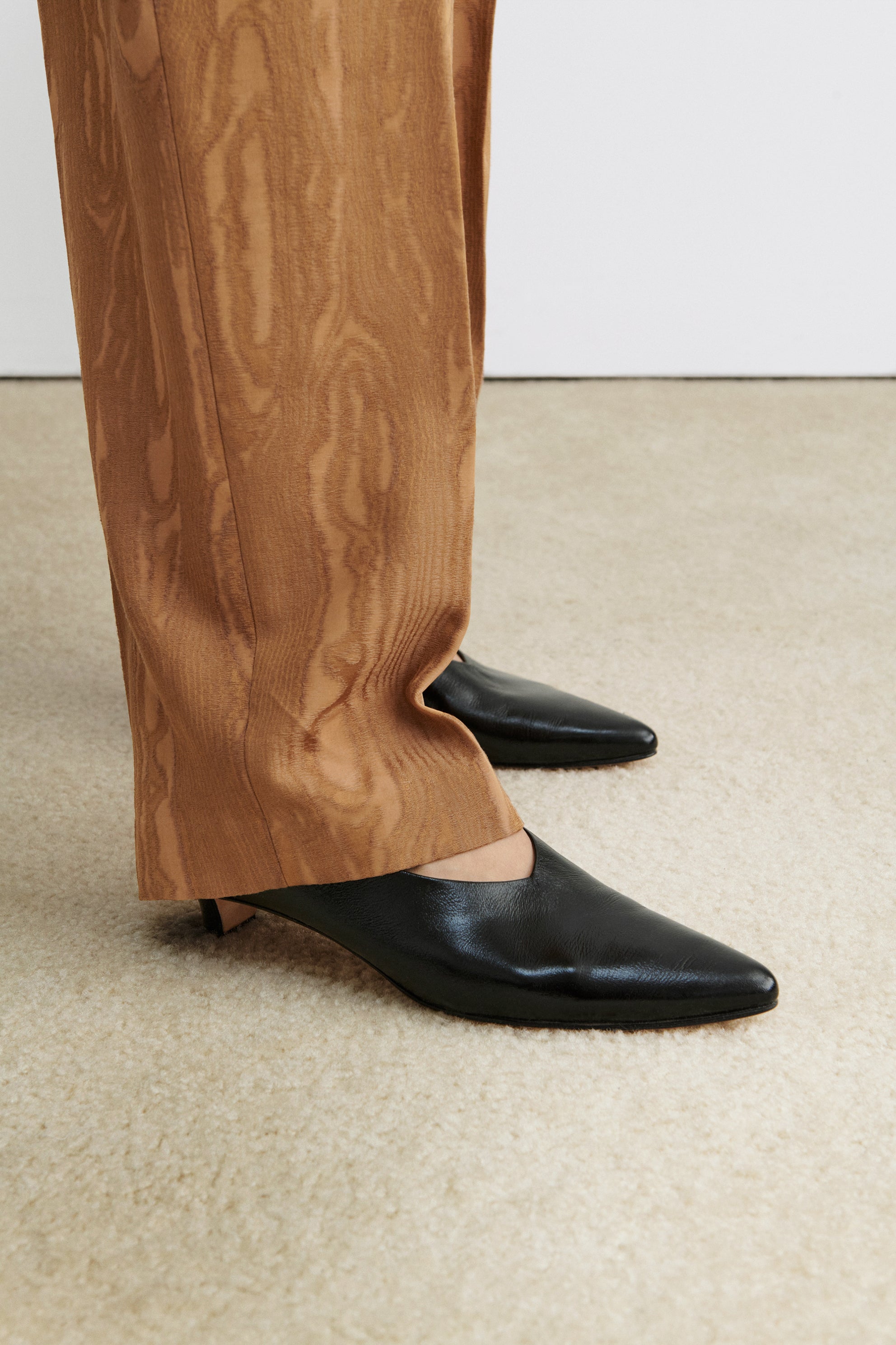 Clemmie Kitten Heel (Solid)-HEEL-Rachel Comey
