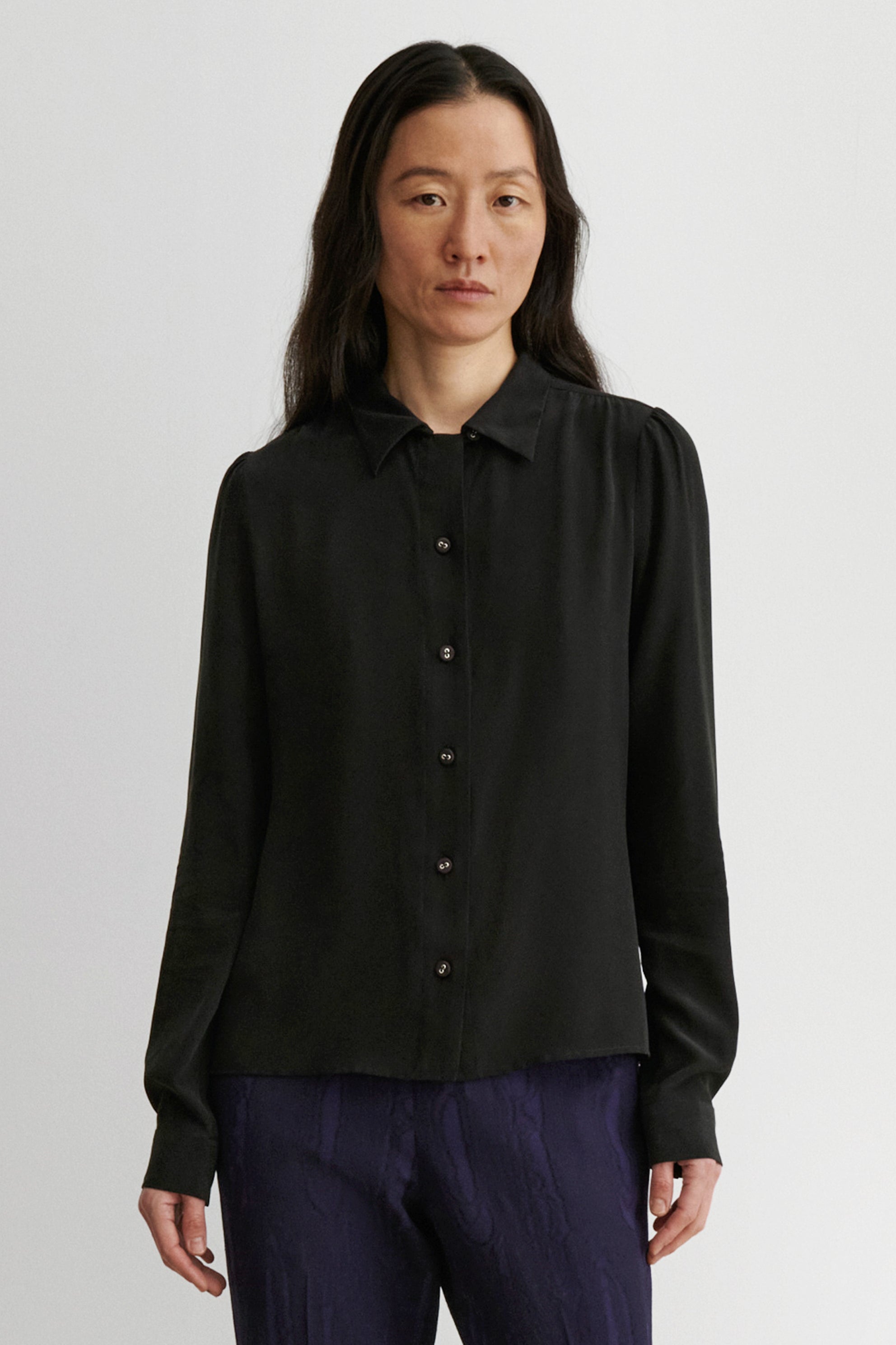 RACHEL COMEY ダークデニムシャツ Tops | Rachel Comey