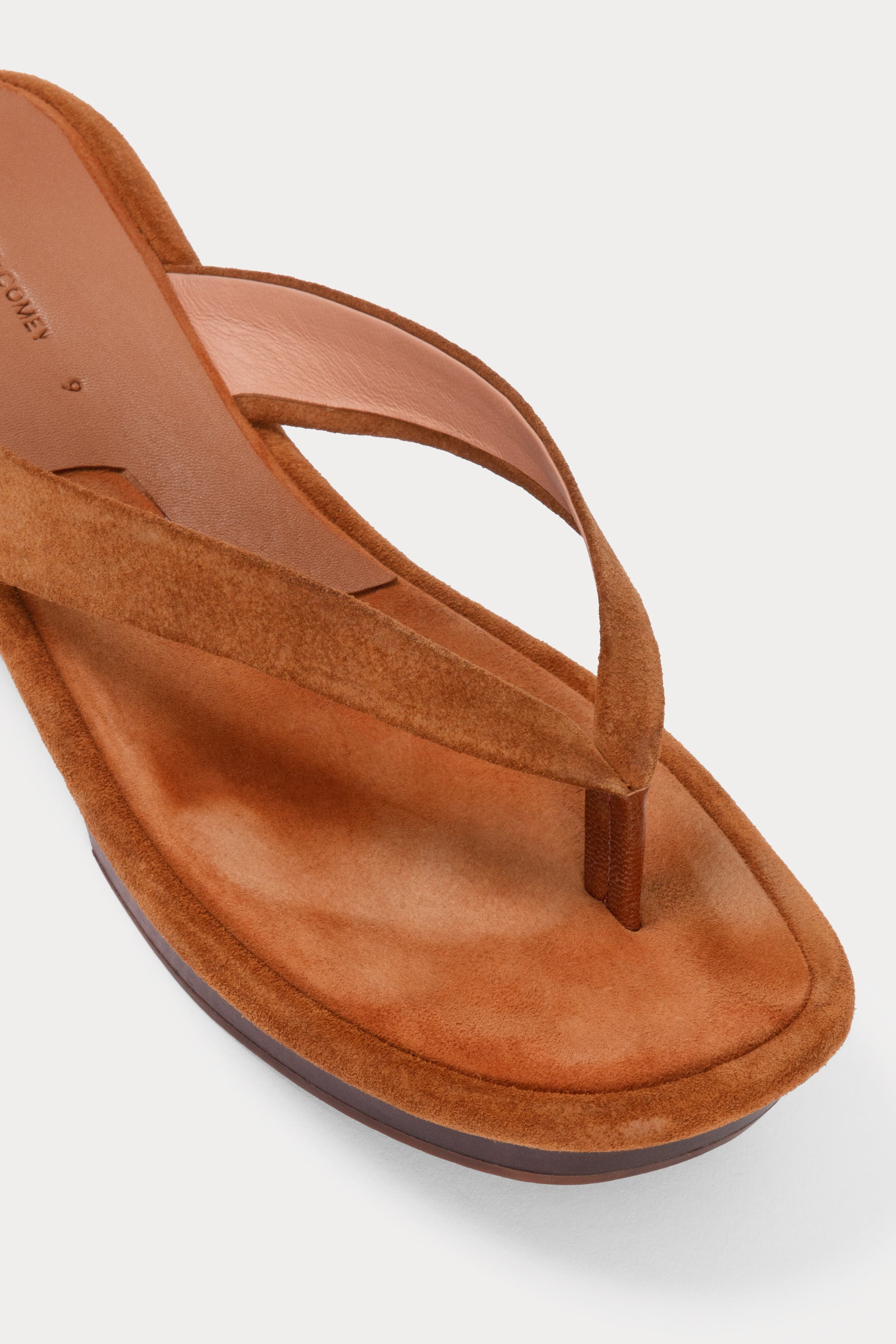 Rachel Comey Floyd Sandal Clog Caramel 10 Renobuck Suede