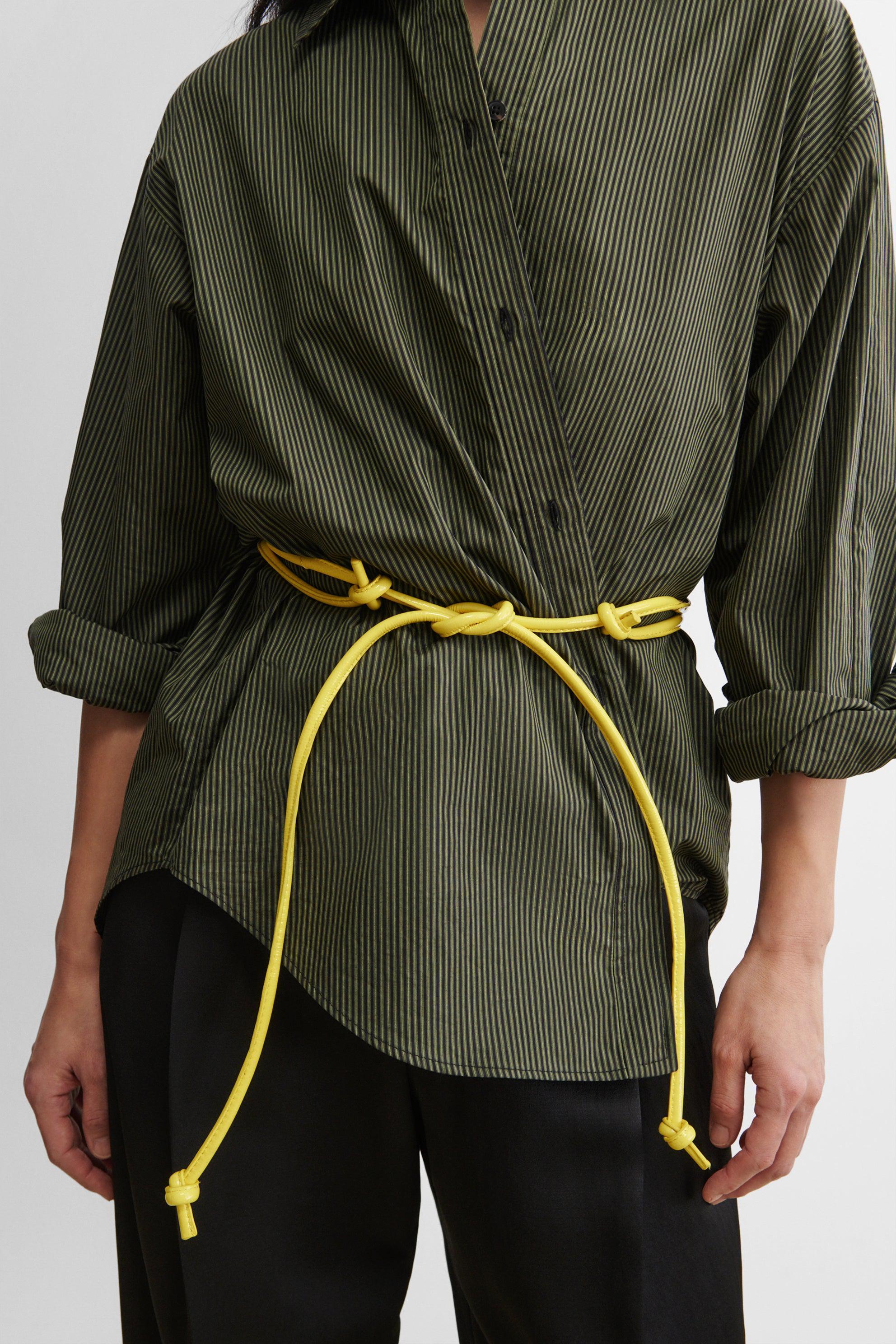 Skinny Tubular Tie Belt (Waist)-BELTS-Rachel Comey