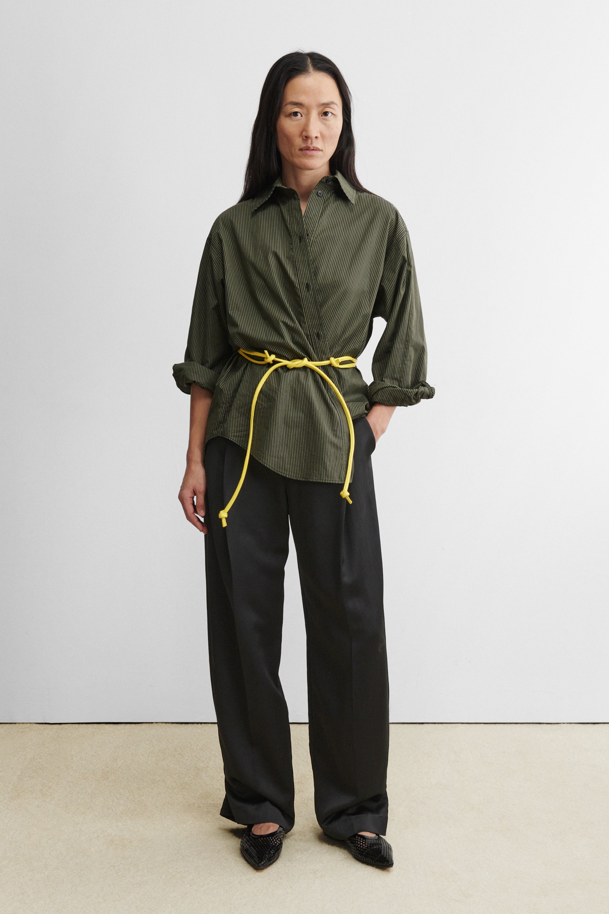 Skinny Tubular Tie Belt (Waist)-BELTS-Rachel Comey