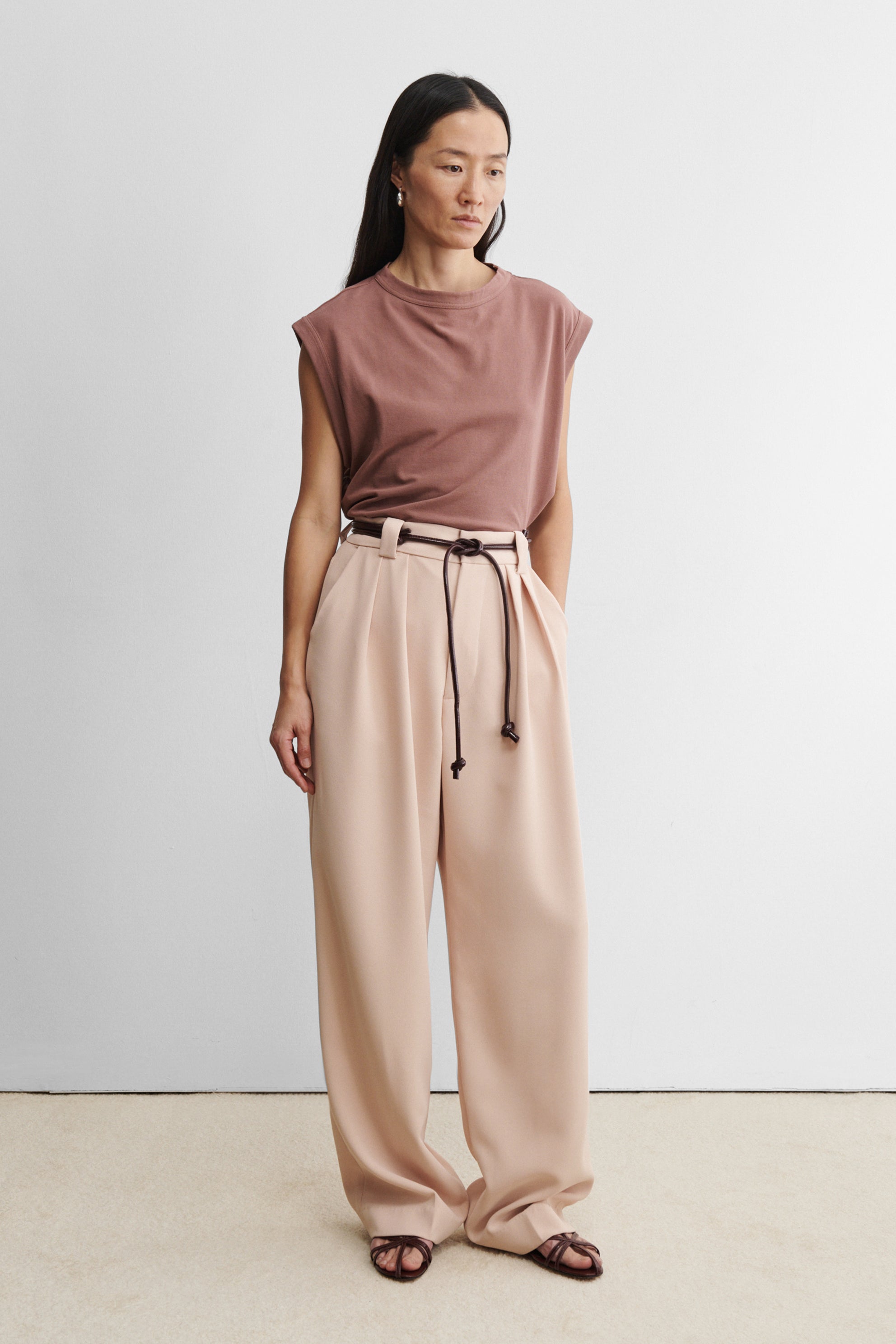 Skinny Tubular Tie Belt (Waist)-BELTS-Rachel Comey