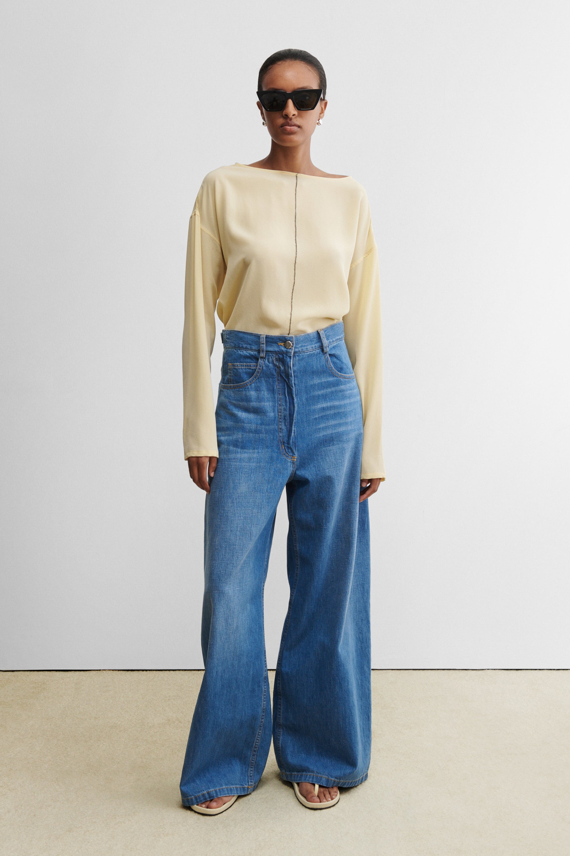 Dero Pant-DENIM-Rachel Comey