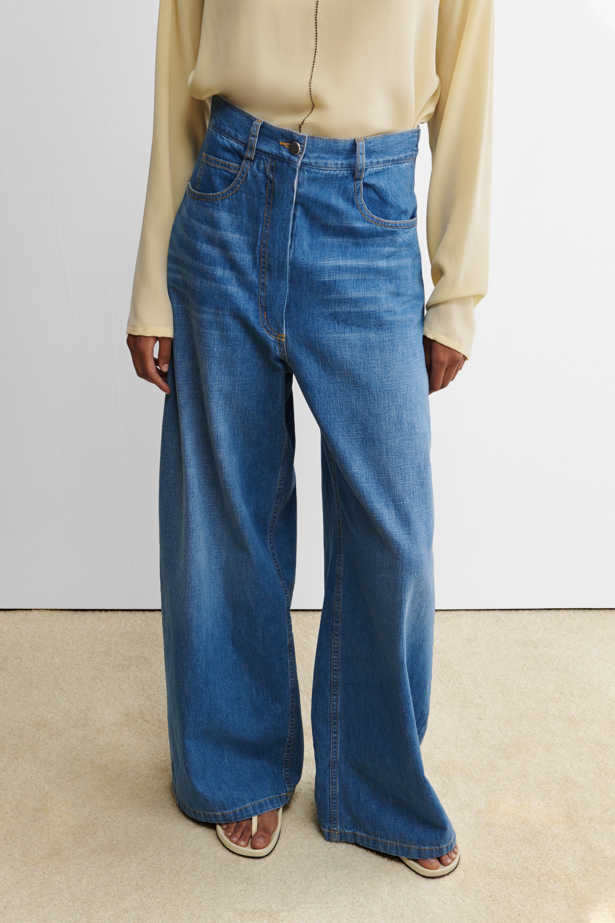 Dero Pant-DENIM-Rachel Comey