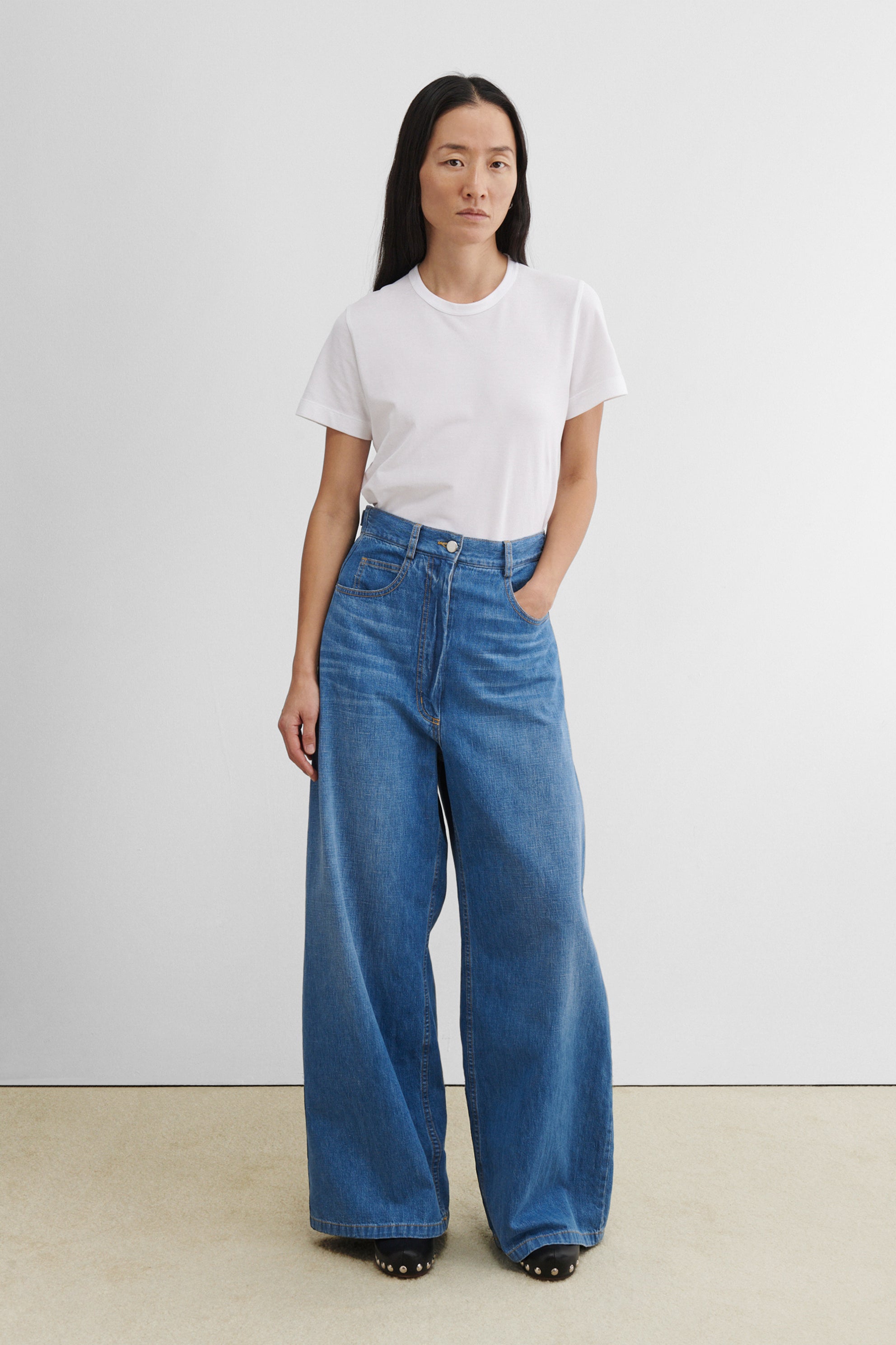 Dero Pant-DENIM-Rachel Comey