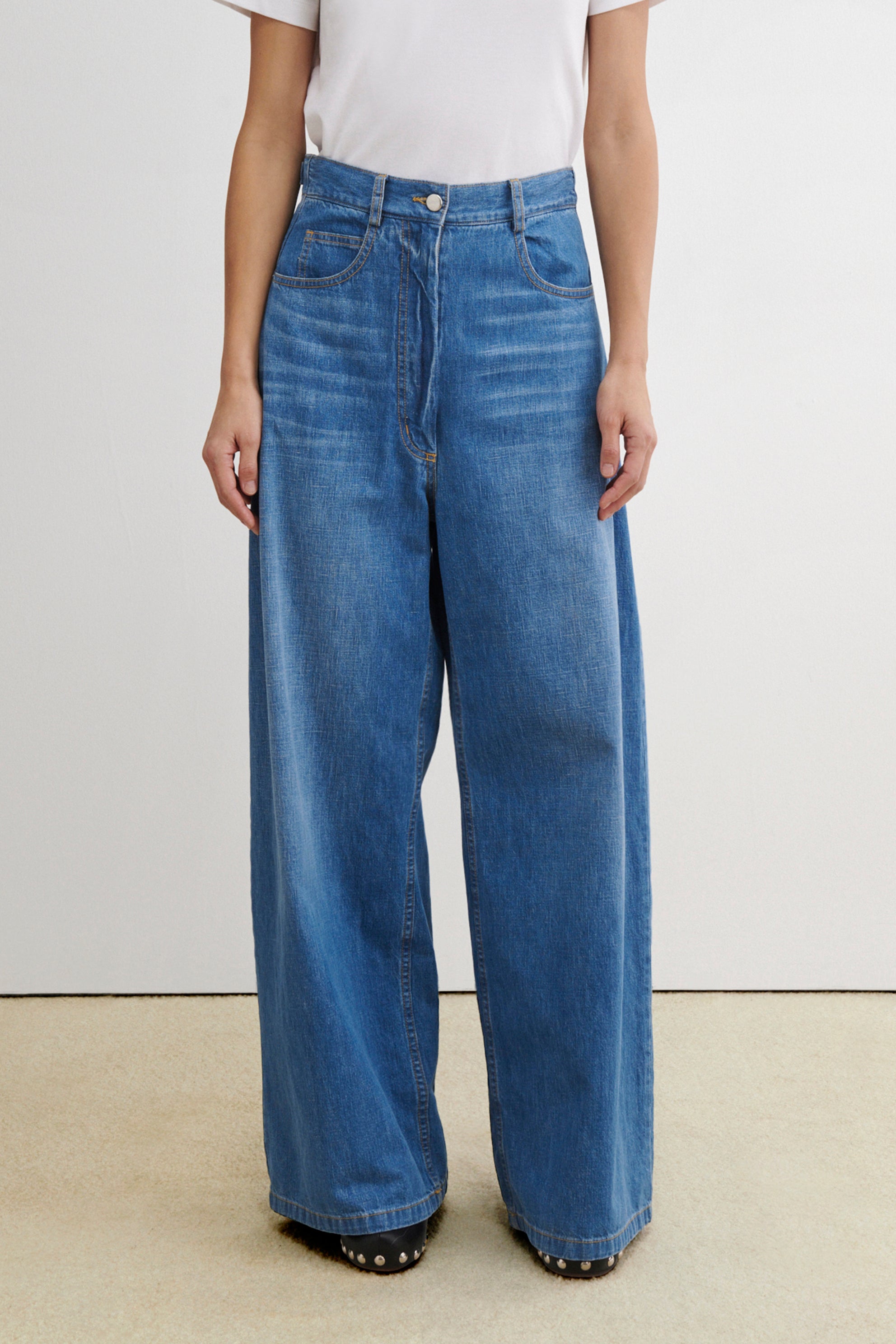 Dero Pant-DENIM-Rachel Comey