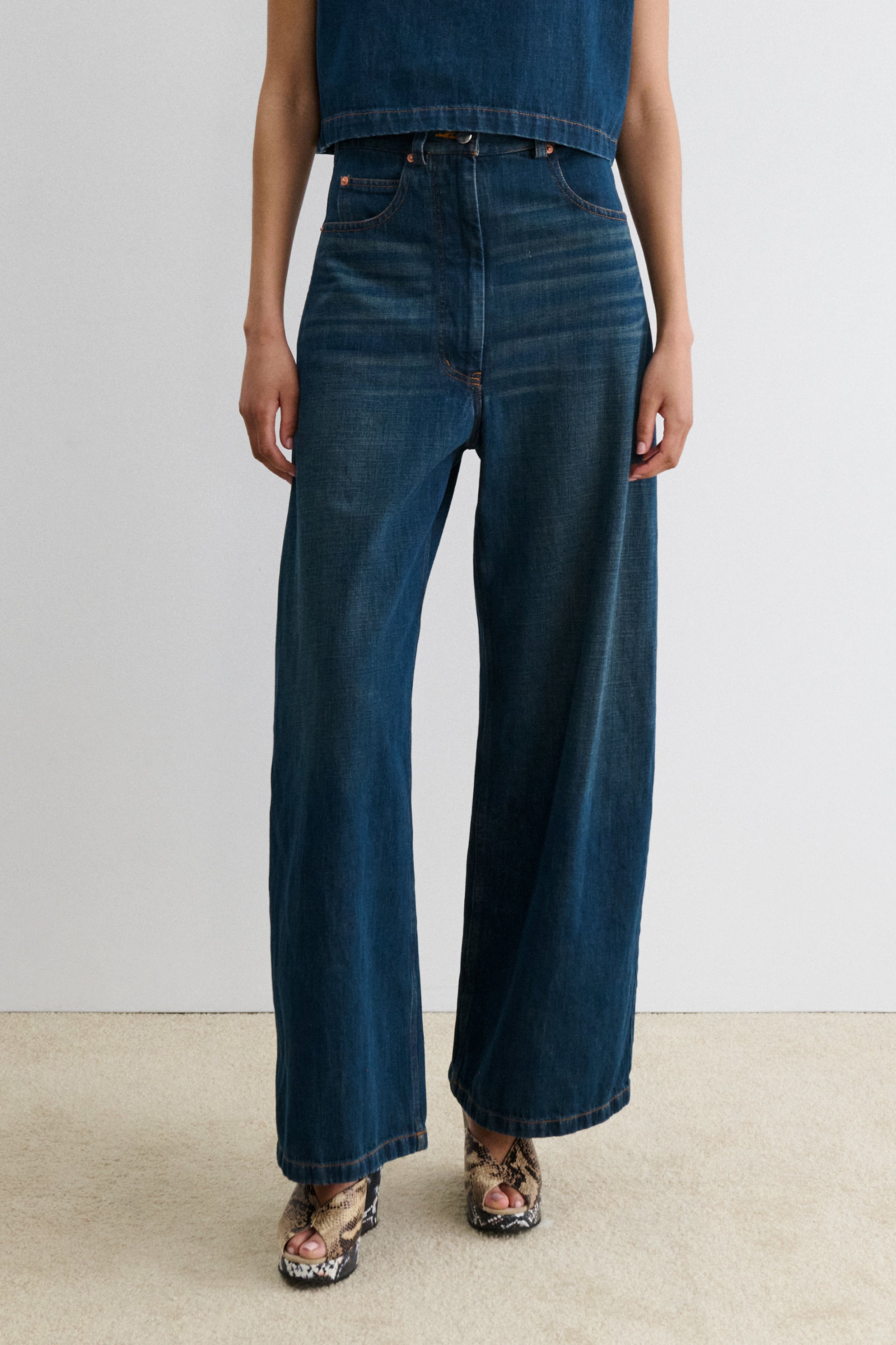Dero Pant-DENIM-Rachel Comey
