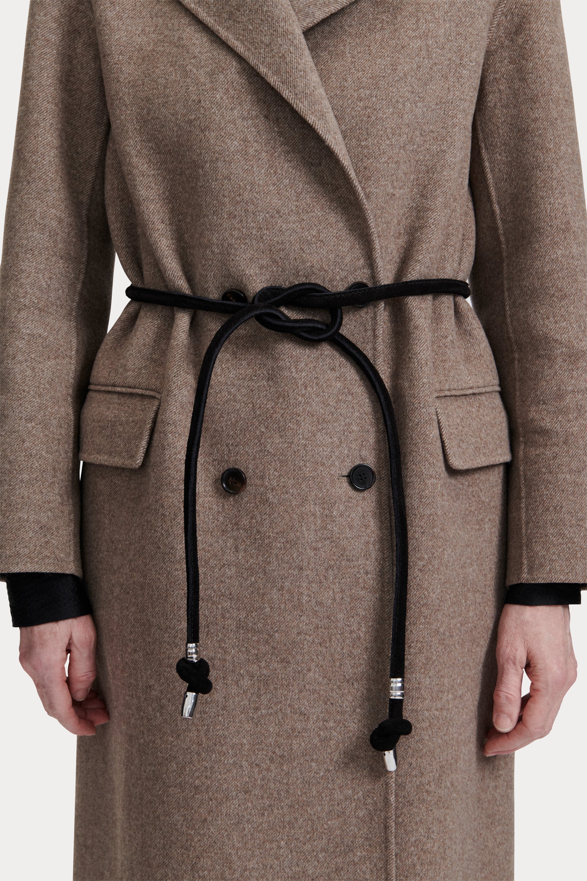 Tubular Tie Belt W/Hardware-BELTS-Rachel Comey