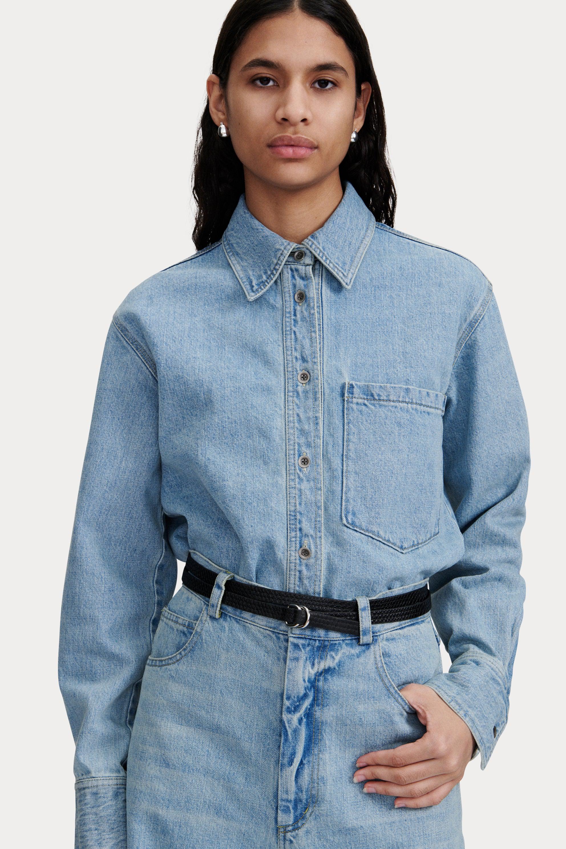 Stitched Skinny Belt-BELTS-Rachel Comey