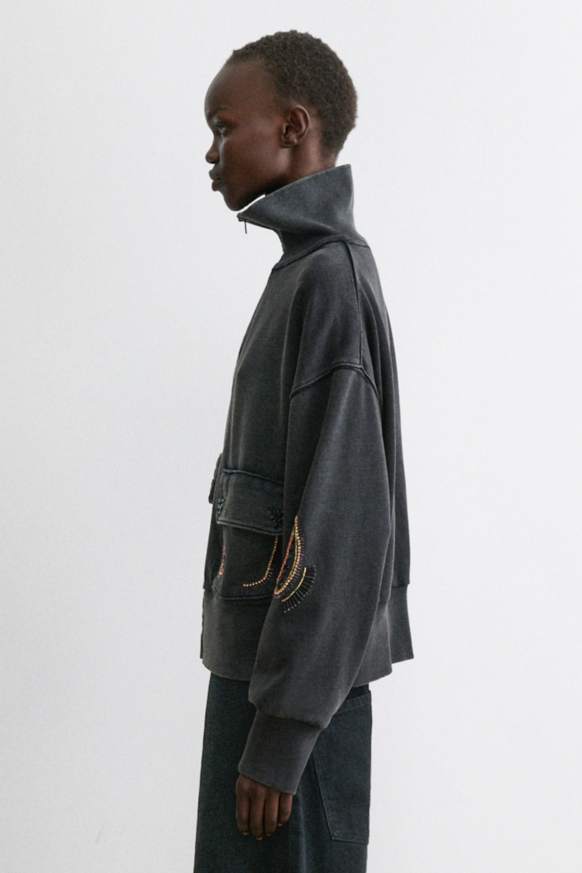 Slide Sweatshirt-SWEATSHIRTS-Rachel Comey