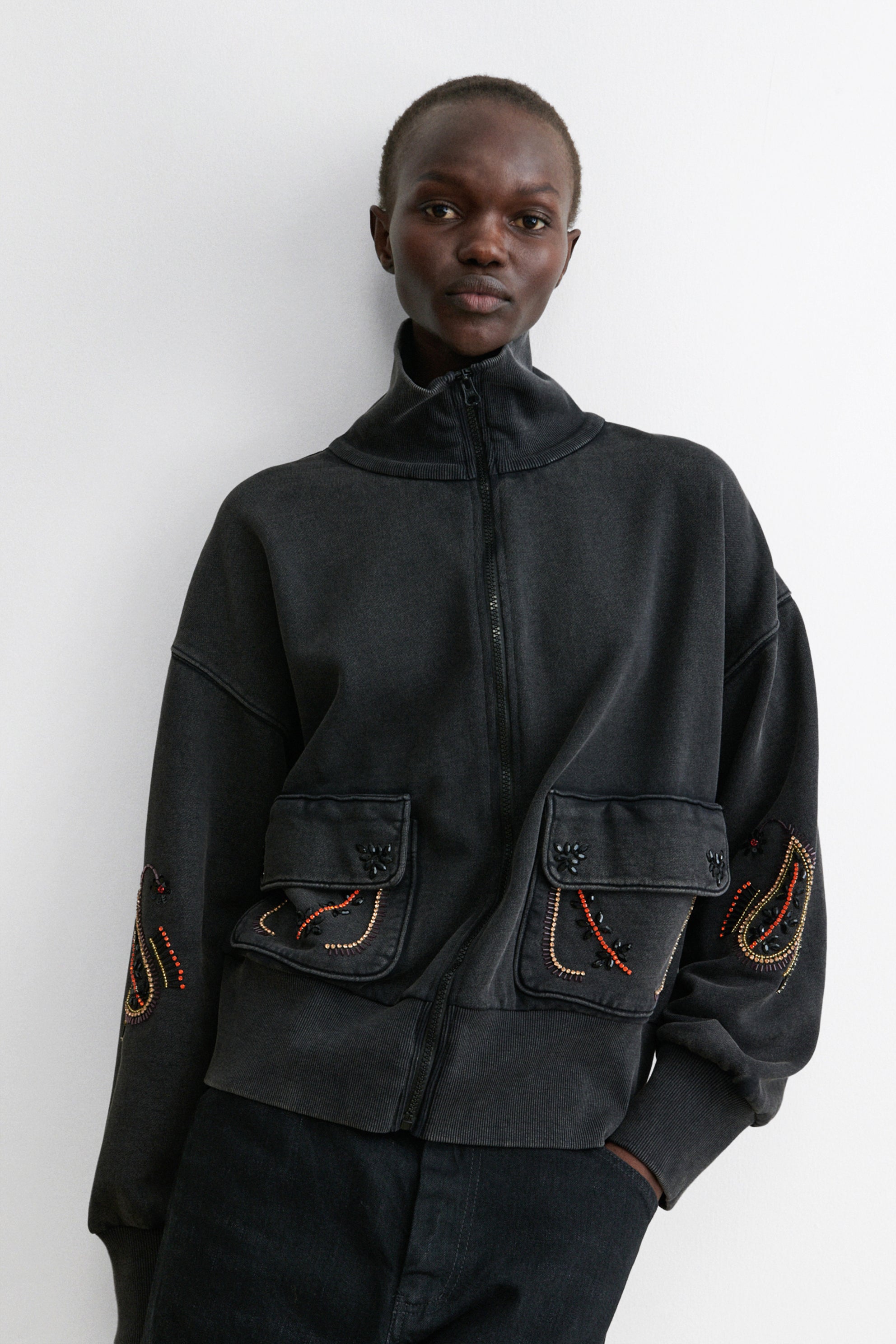 Slide Sweatshirt-SWEATSHIRTS-Rachel Comey