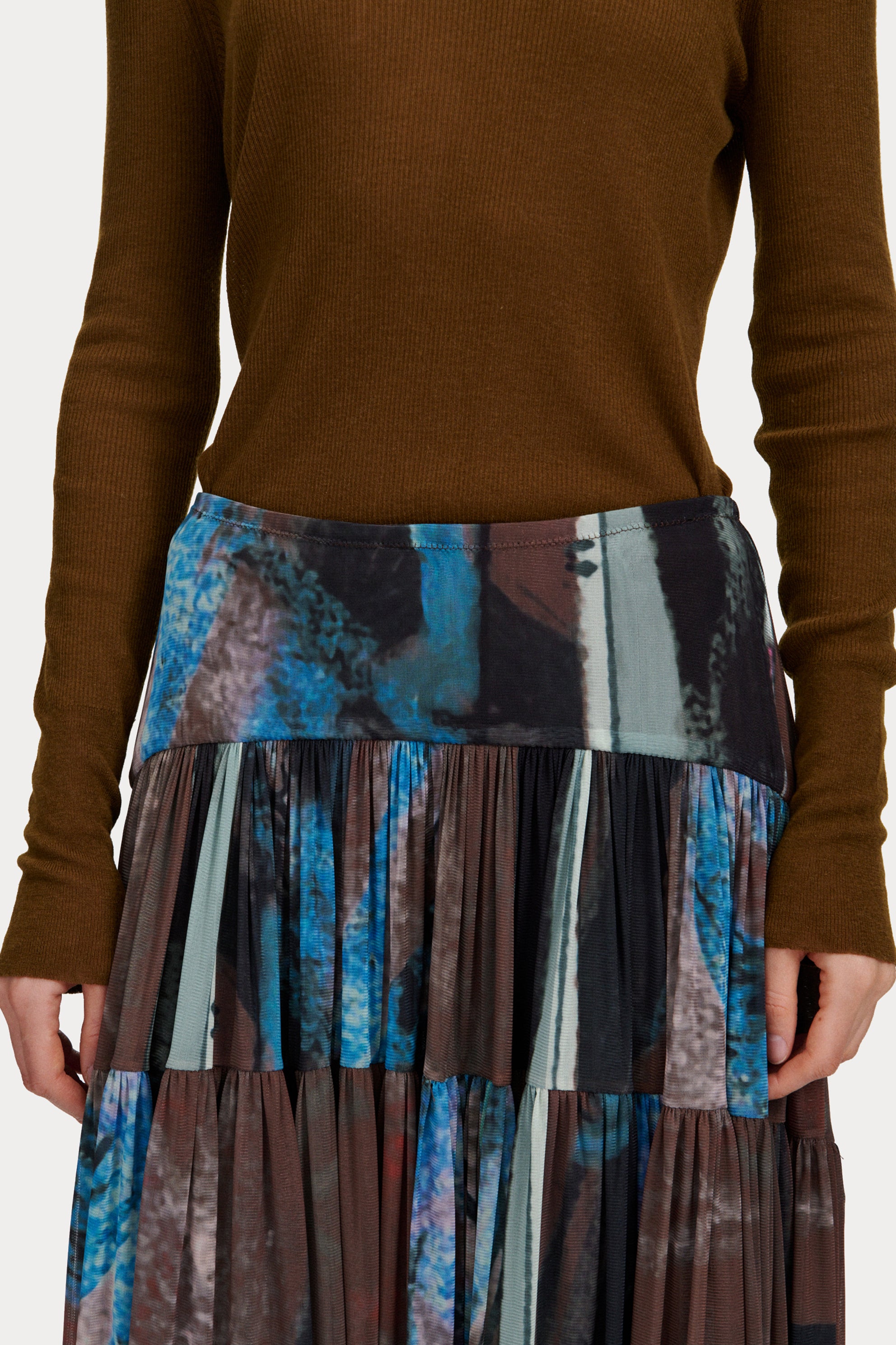 Flock Skirt-SKIRTS-Rachel Comey