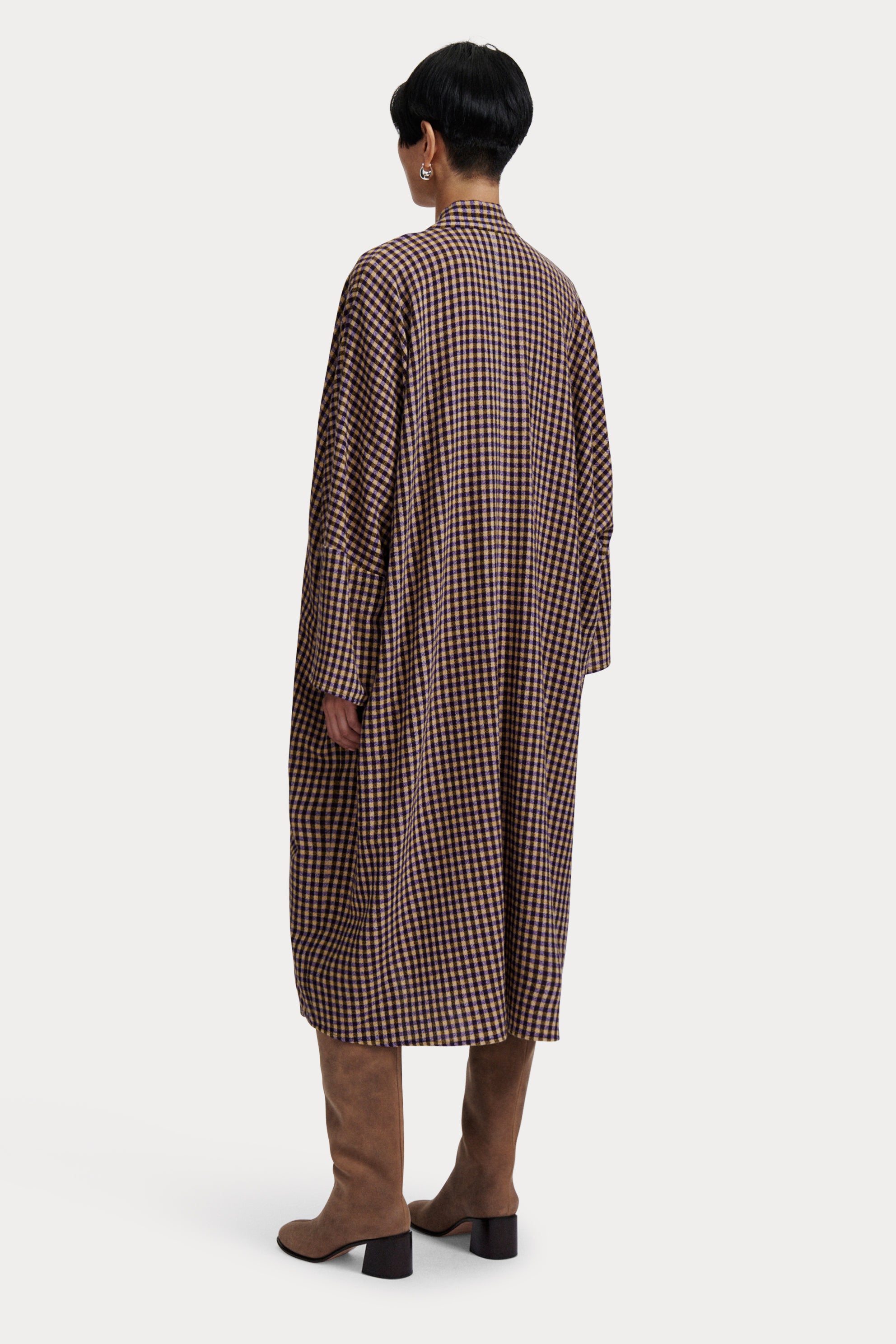 Rachel Comey Pierrot Poodle online Print L/S Tie Neck Dress