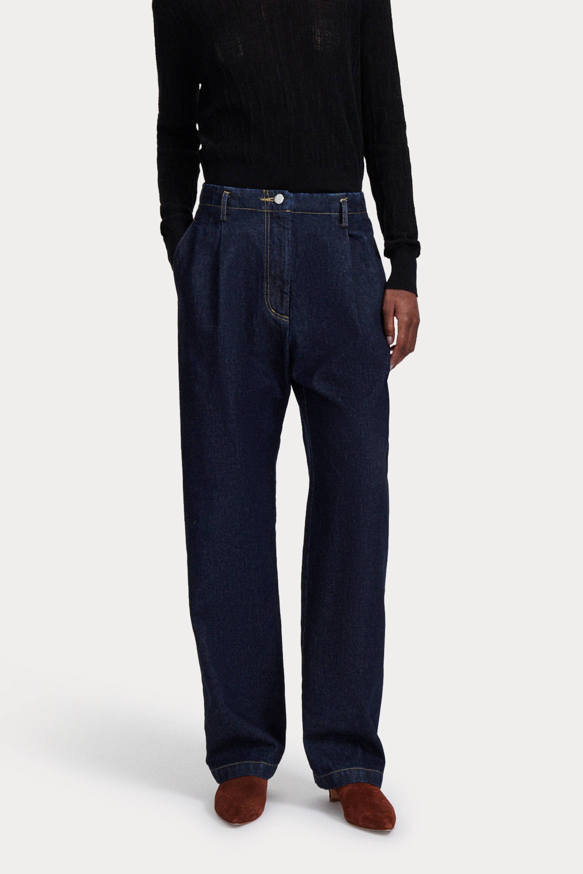 Hurst Pant-DENIM-Rachel Comey