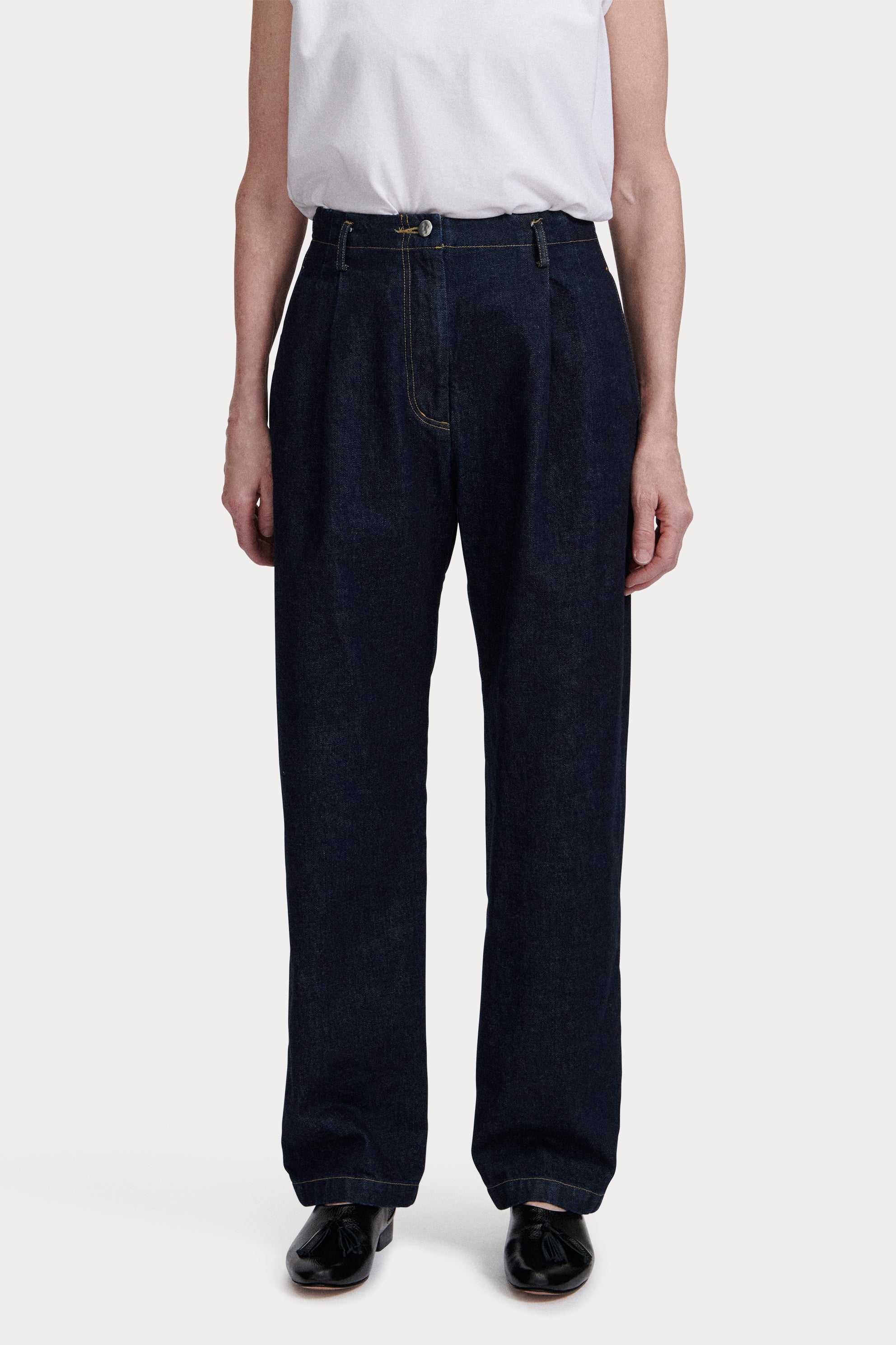 Hurst Pant-DENIM-Rachel Comey
