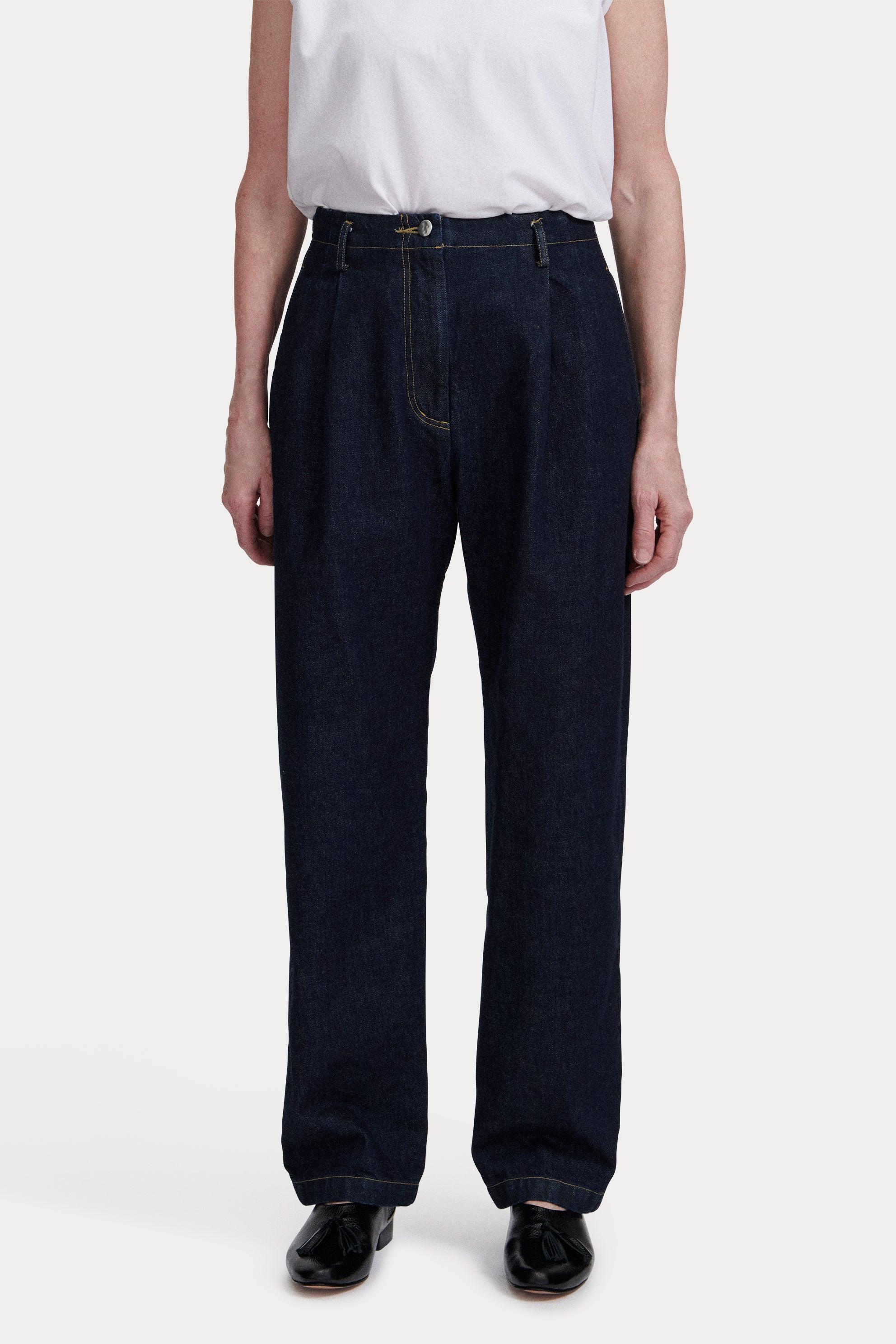 Hurst Pant-DENIM-Rachel Comey