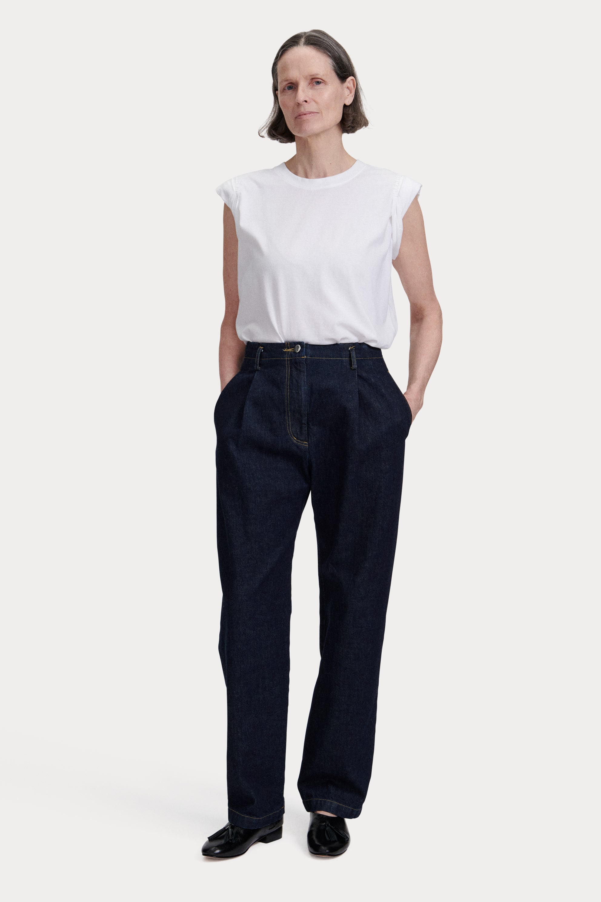 Hurst Pant-DENIM-Rachel Comey