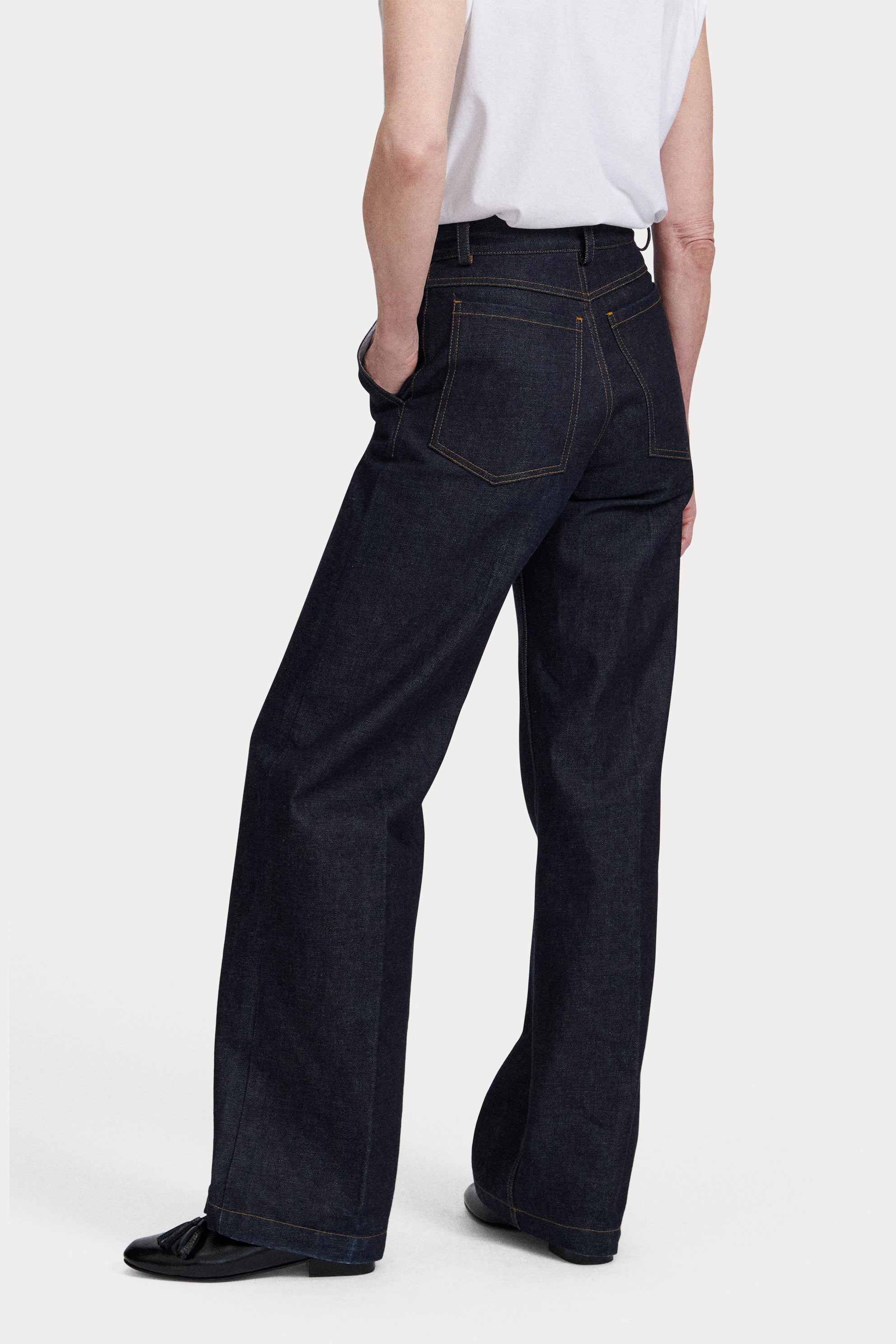 Bridges Pant-DENIM-Rachel Comey