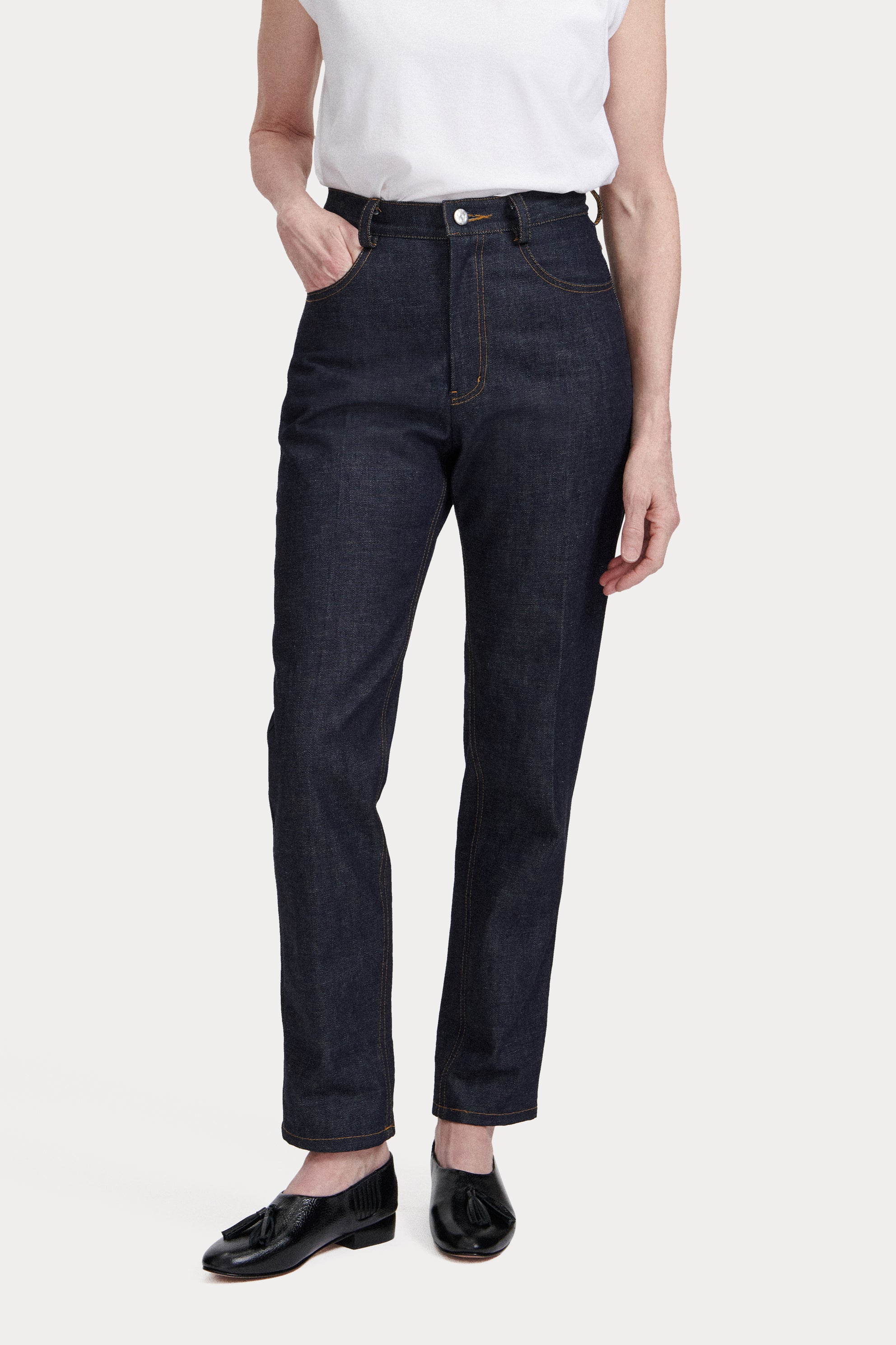 Gilman Pant-DENIM-Rachel Comey