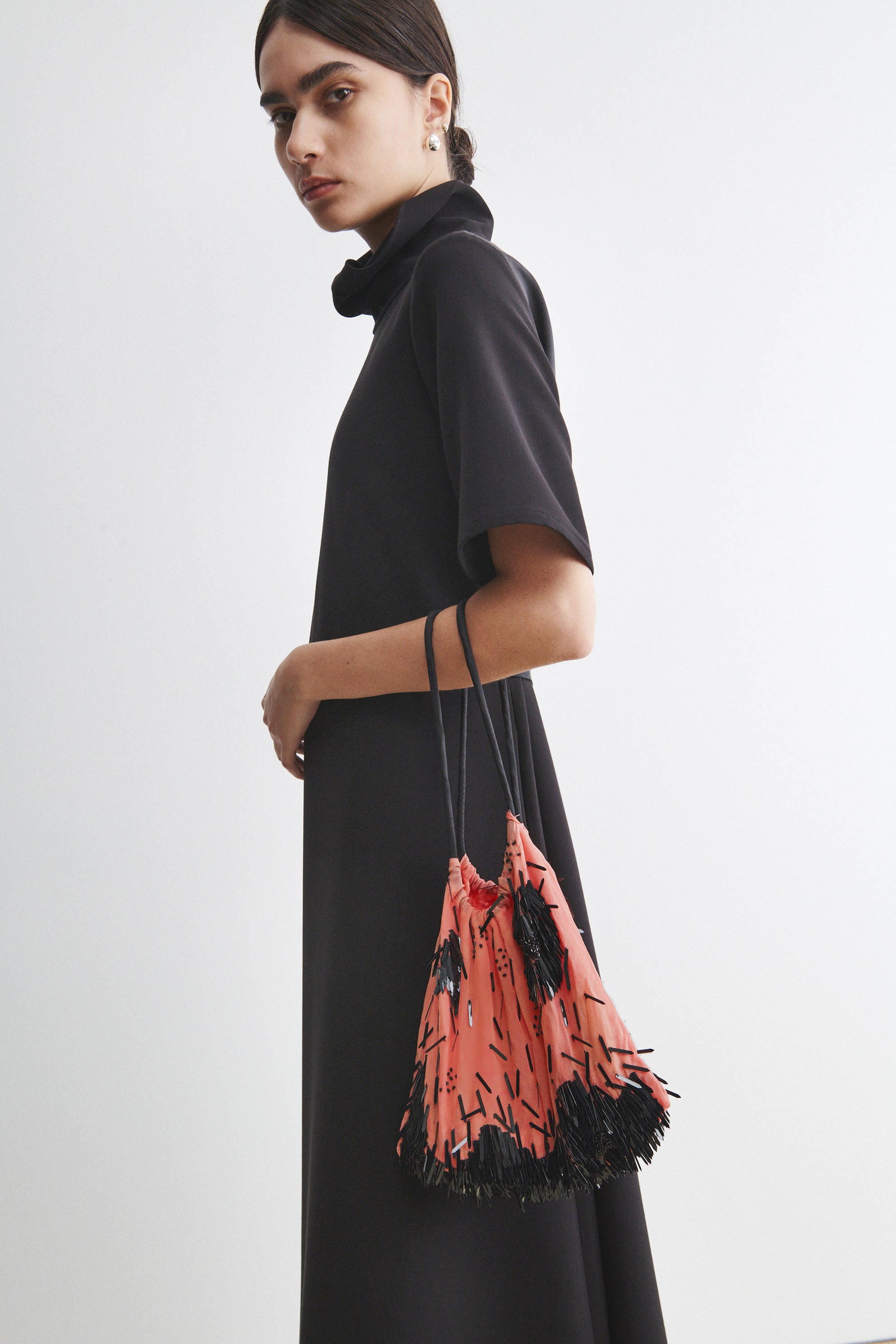 Hibiscus Fringe Bag-BAGS-Rachel Comey