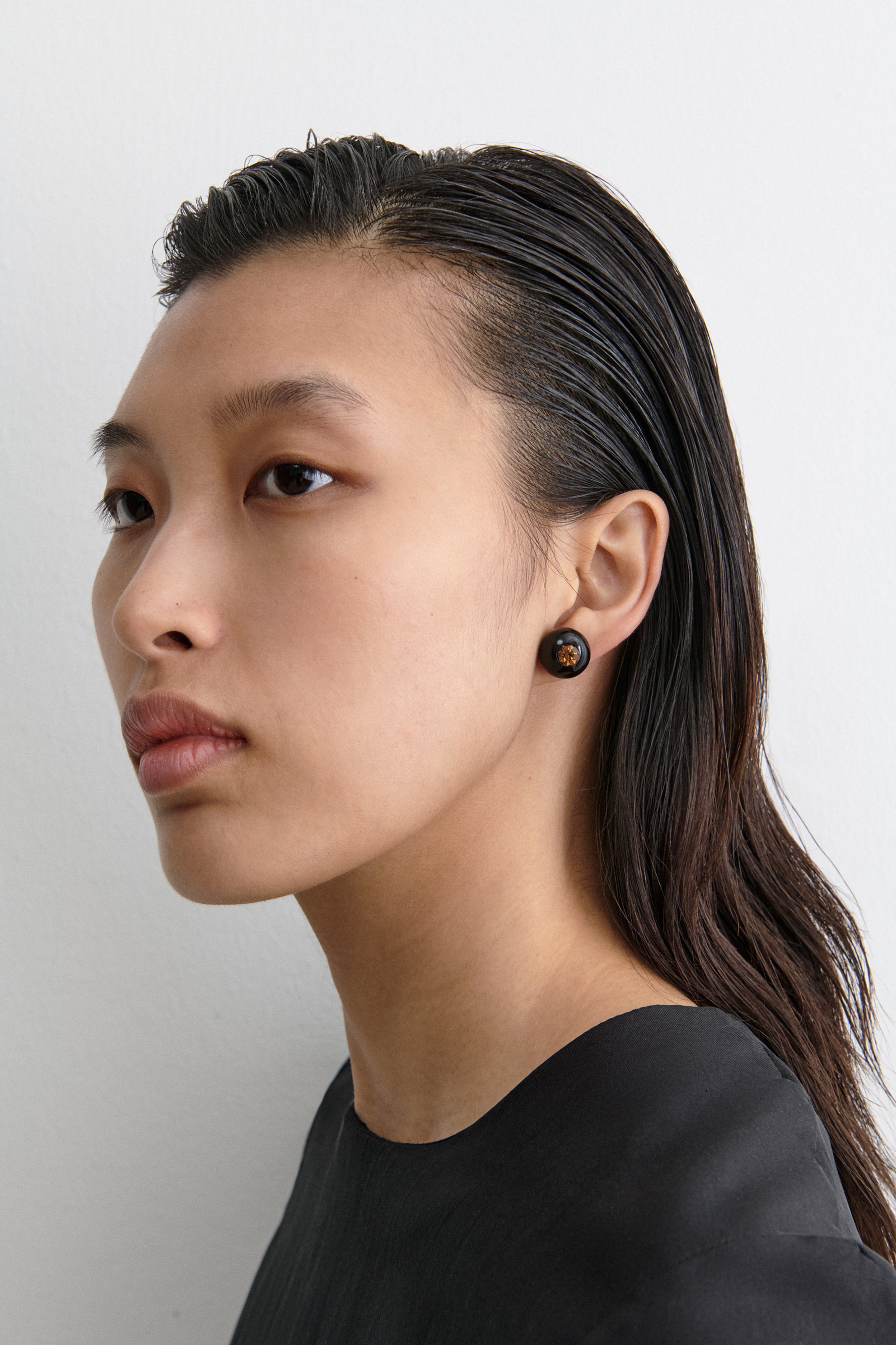 Studded Goble Earring-EARRINGS-Rachel Comey