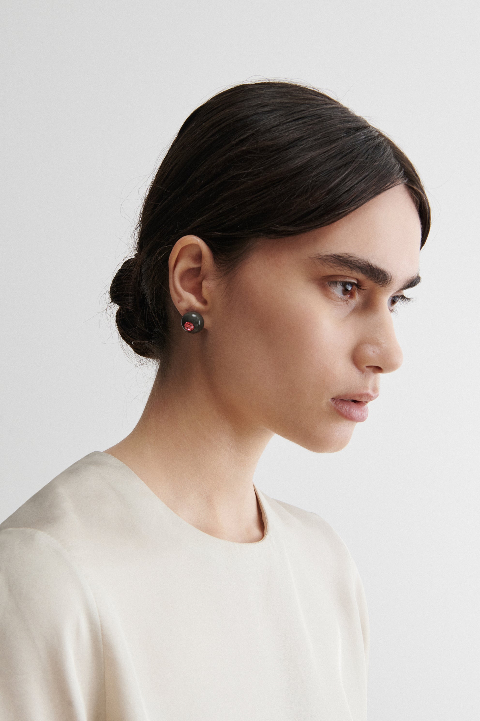 Studded Goble Earring-EARRINGS-Rachel Comey