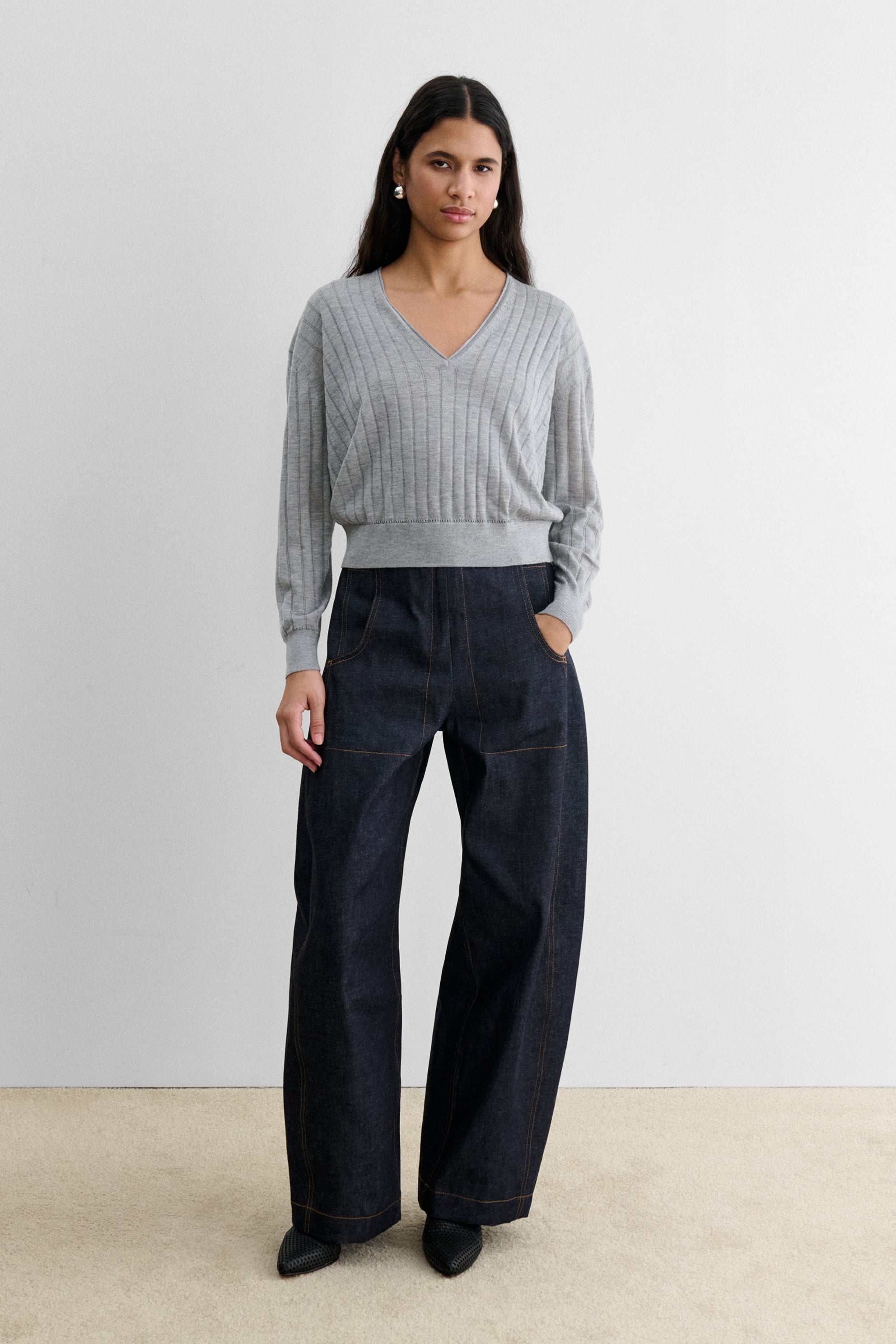 Marion V-Neck-KNITWEAR-Rachel Comey