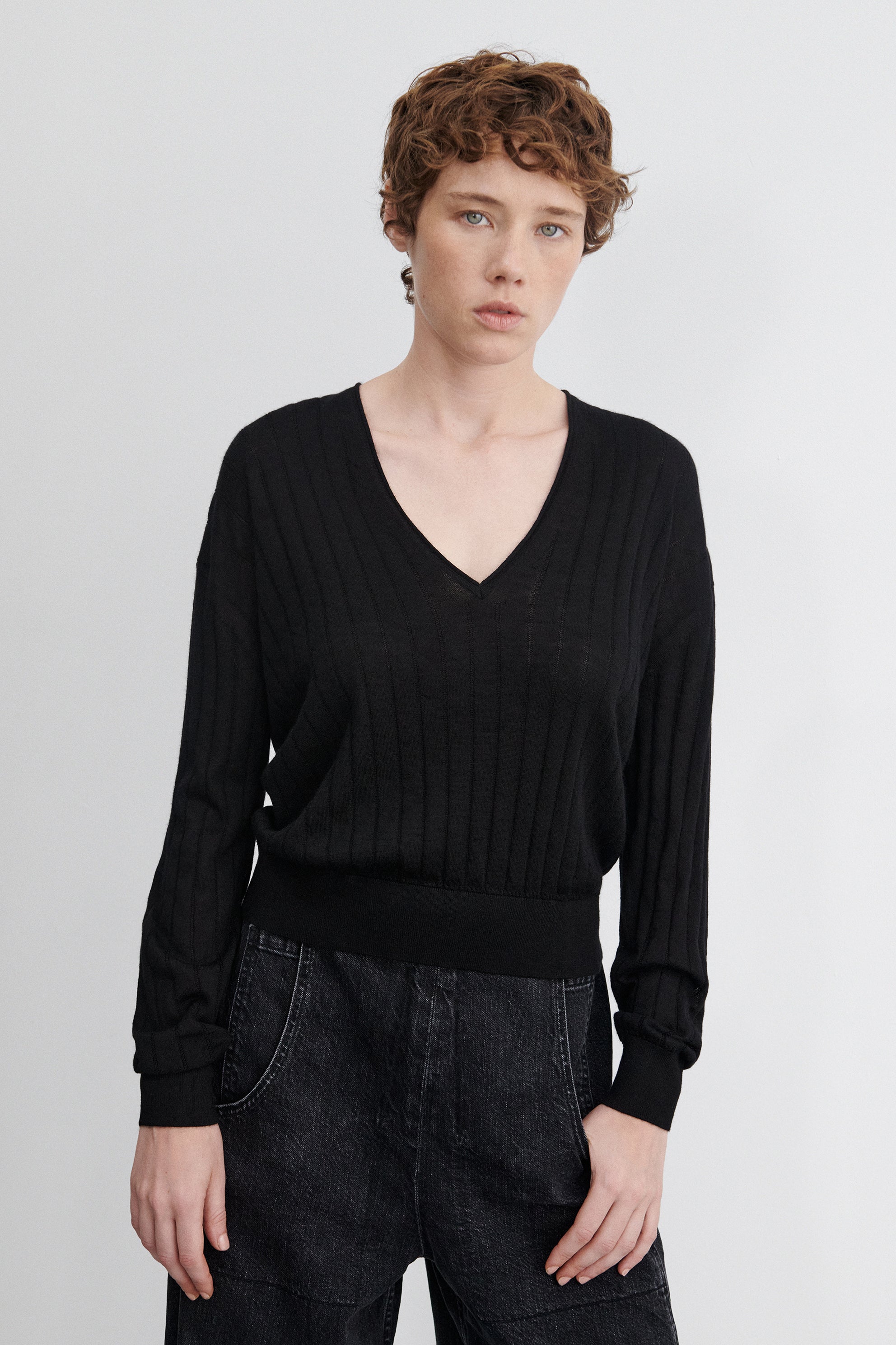 Marion V-Neck-KNITWEAR-Rachel Comey