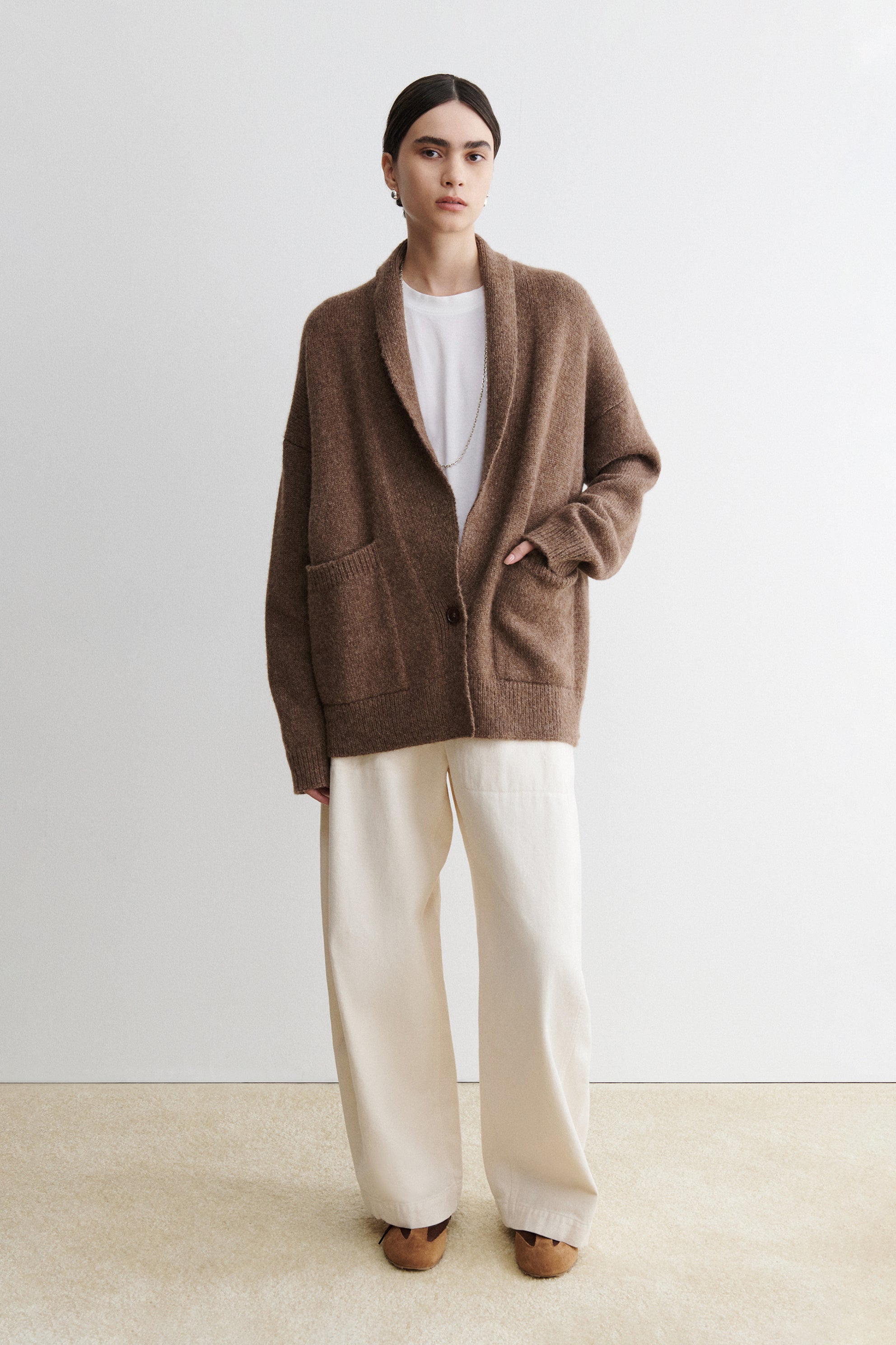 Colles Cardigan-KNITWEAR-Rachel Comey