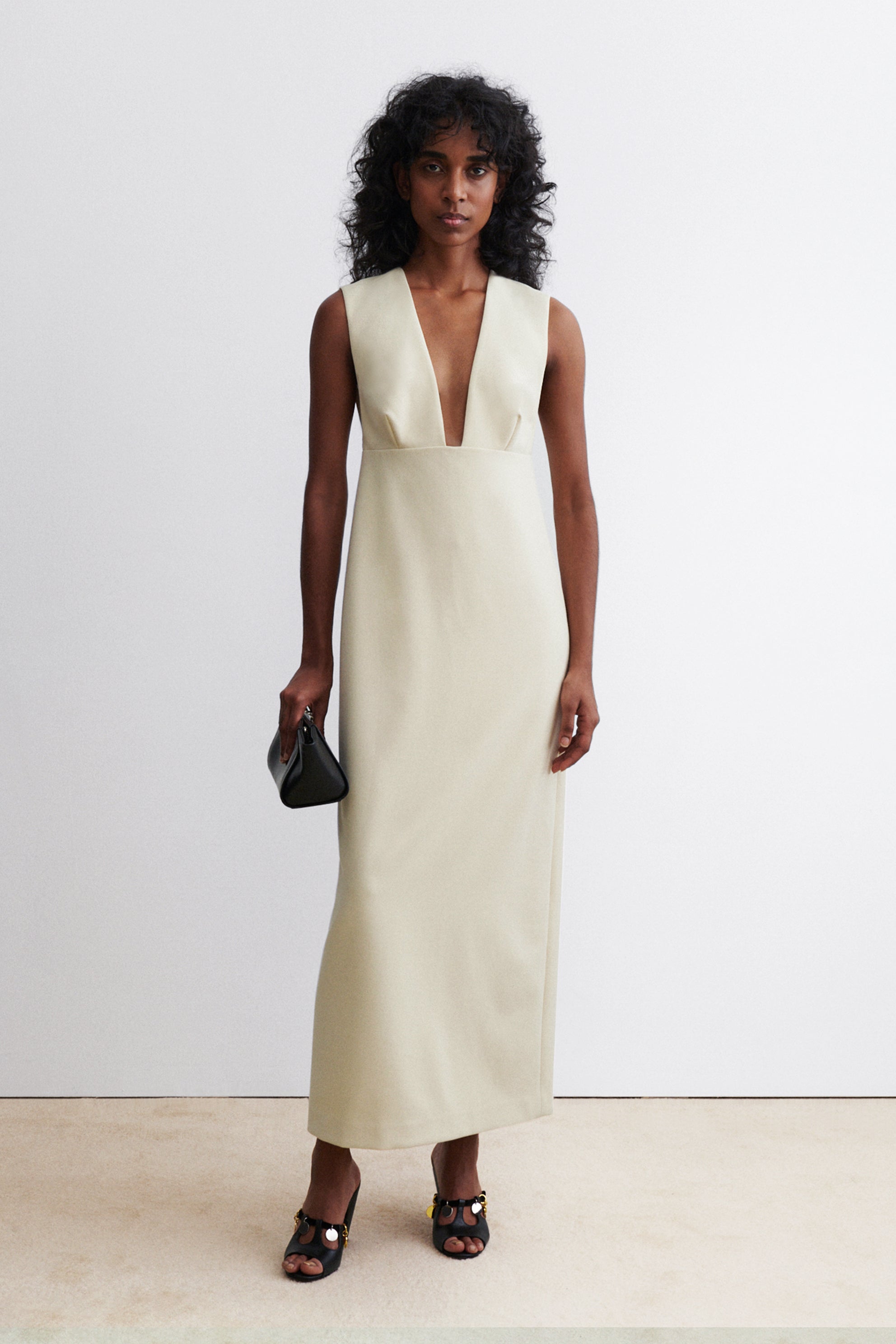 open lace back dress Genteel Dress