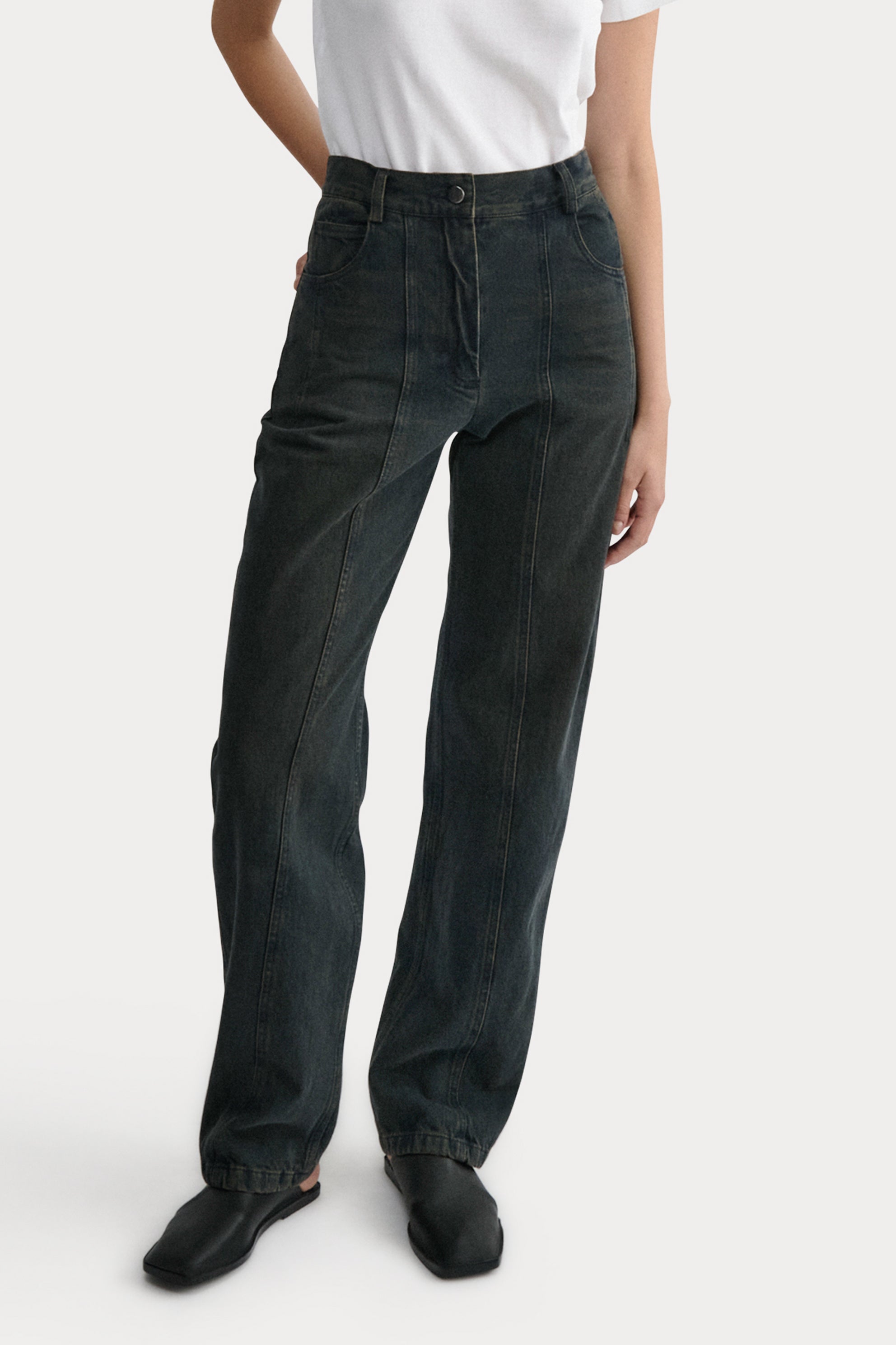 Vinton Pant-DENIM-Rachel Comey