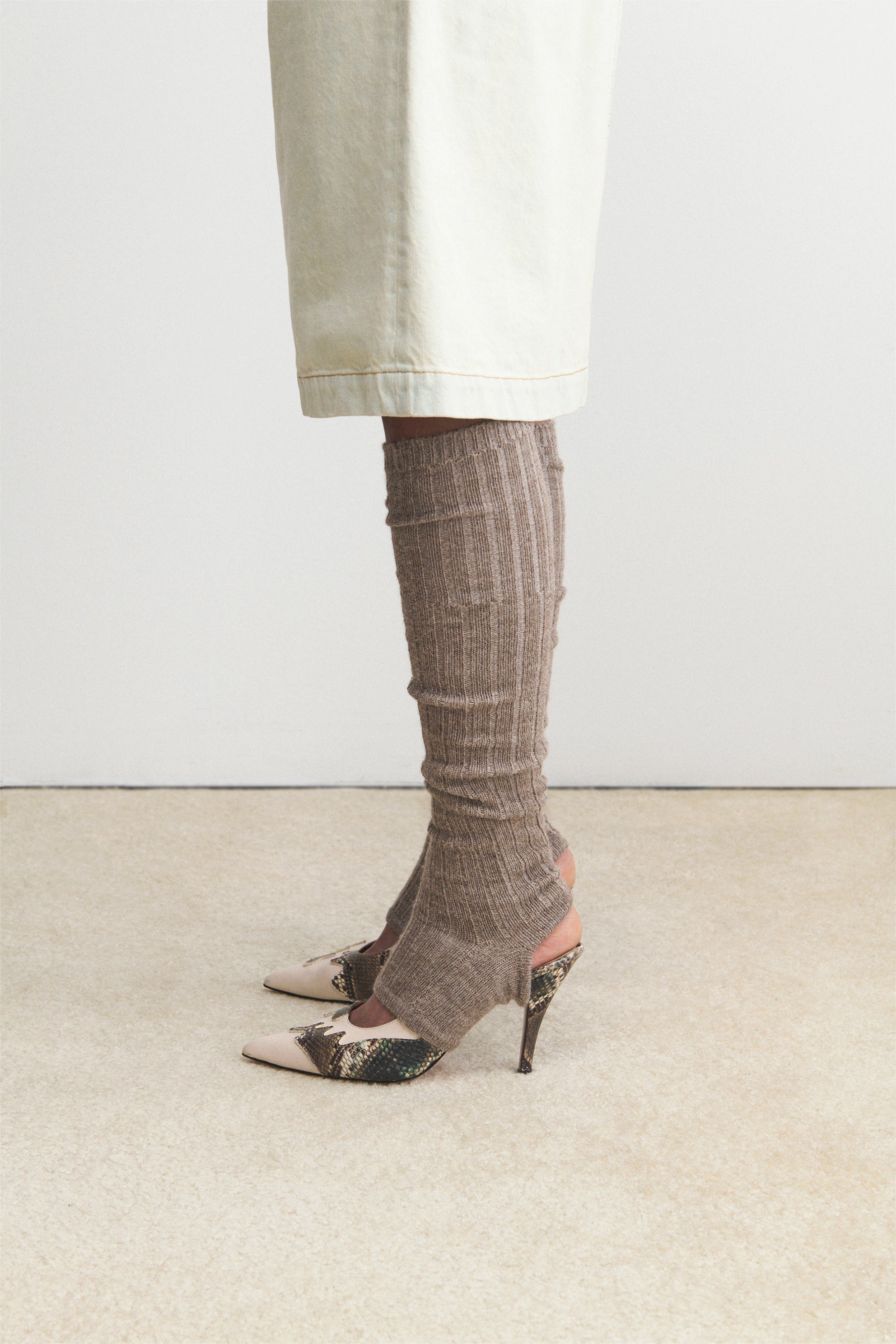 Alpaca Rib Stirrups-SOCKS-Rachel Comey